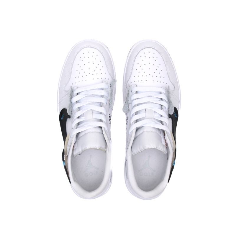 Jordan 1 Retro Low Golf White Pure Platinum 착용 스타일 - 4