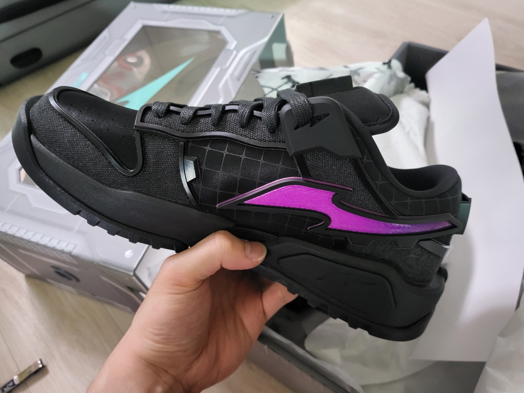 Nike x RTFKT Dunk Genesis Void 착용 스타일 - 5