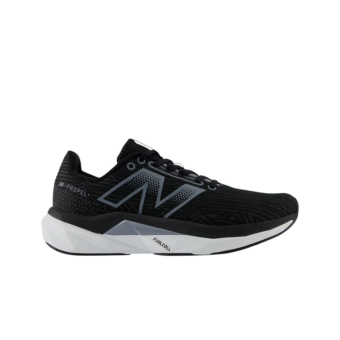 (W) 뉴발란스 퓨어셀 프로펠 v5 블랙 화이트 - D 와이드((W) New Balance Fuelcell Propel v5 Black White - D Wide) - 1