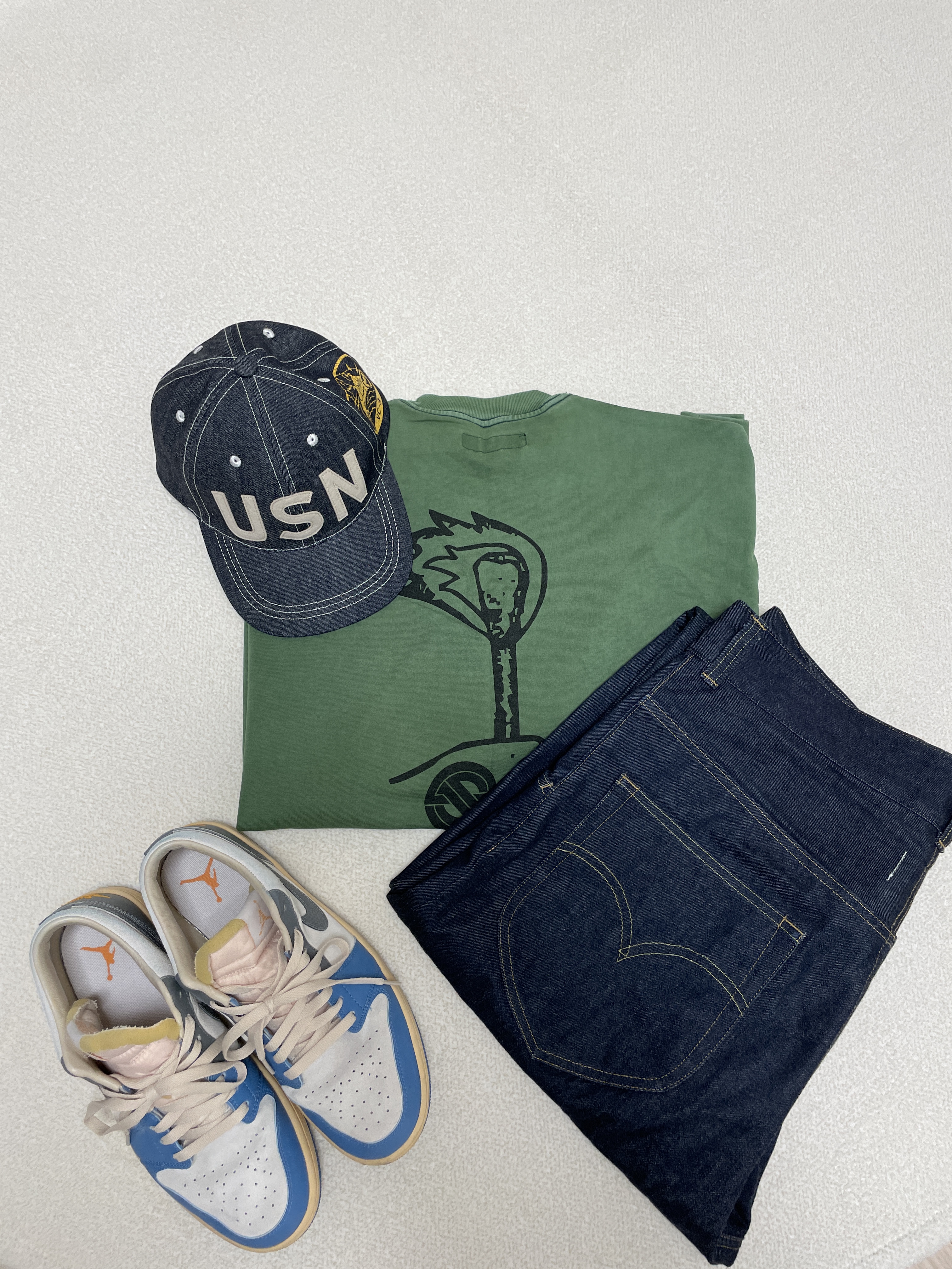 Jordan 1 Low SE Tokyo 96 착용 스타일 - 6