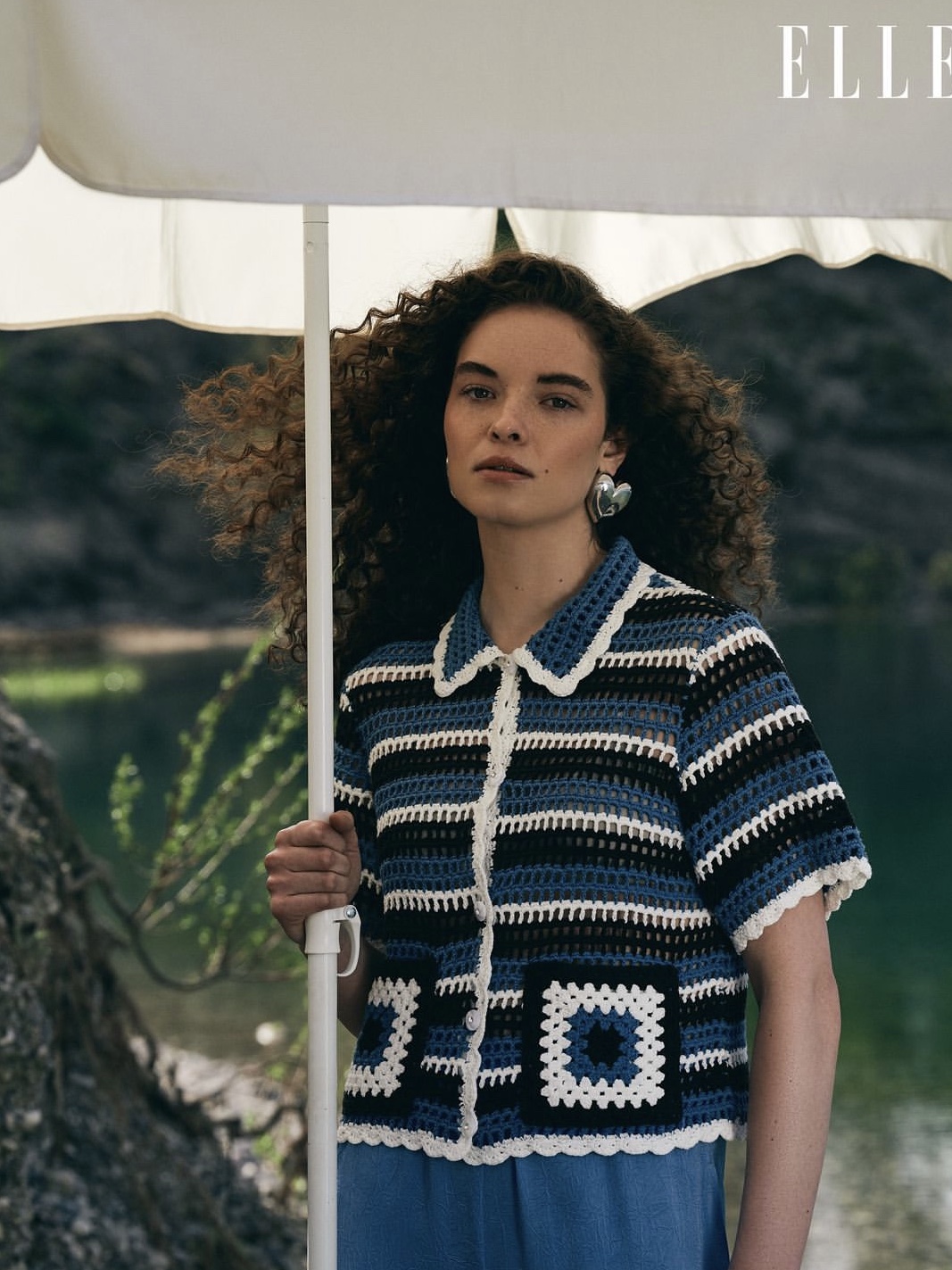 Baum und Pferdgarten Women Cayley Ashleigh Crochet - 24FW 착용 스타일