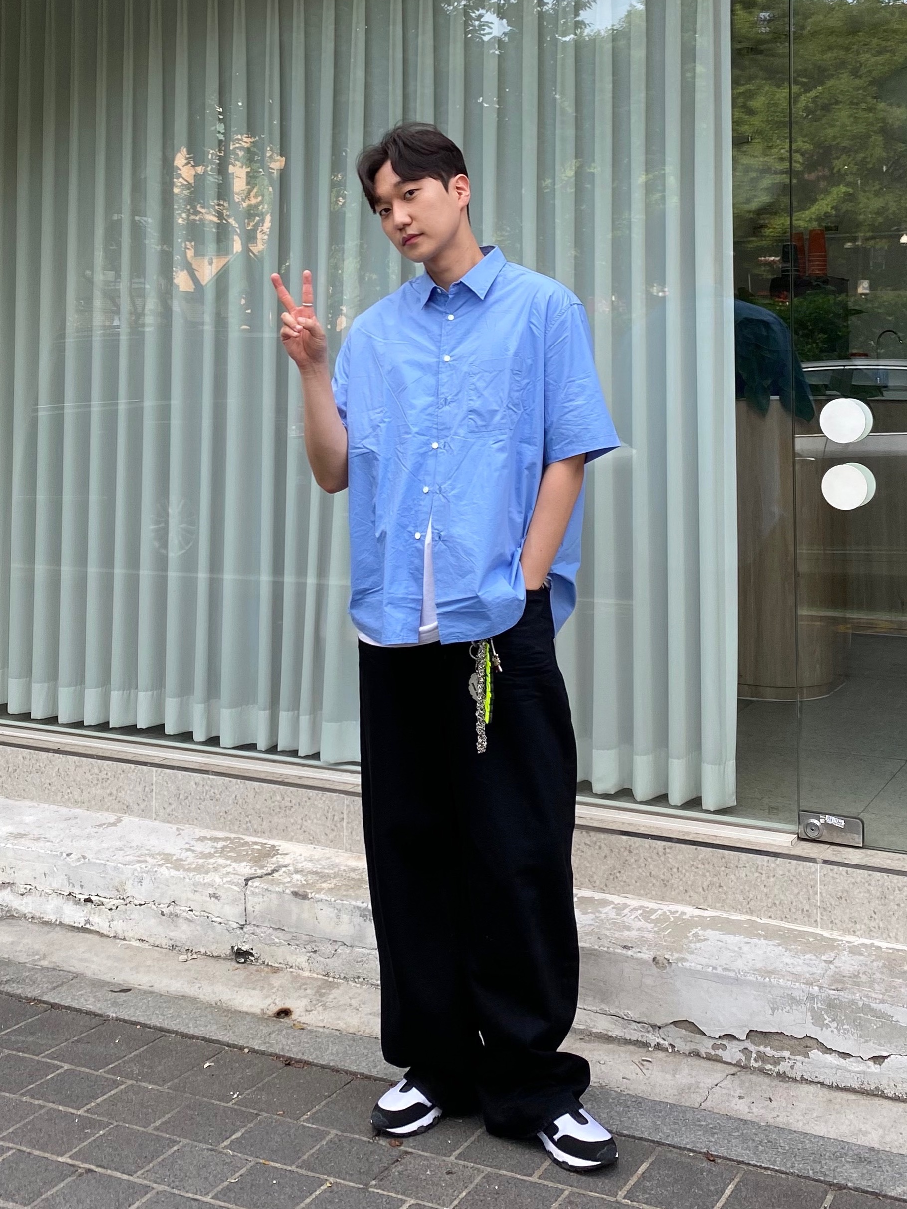 Nike x Comme des Garcons Homme Plus Air Max Sunder SP White Black 착용 스타일 - 1