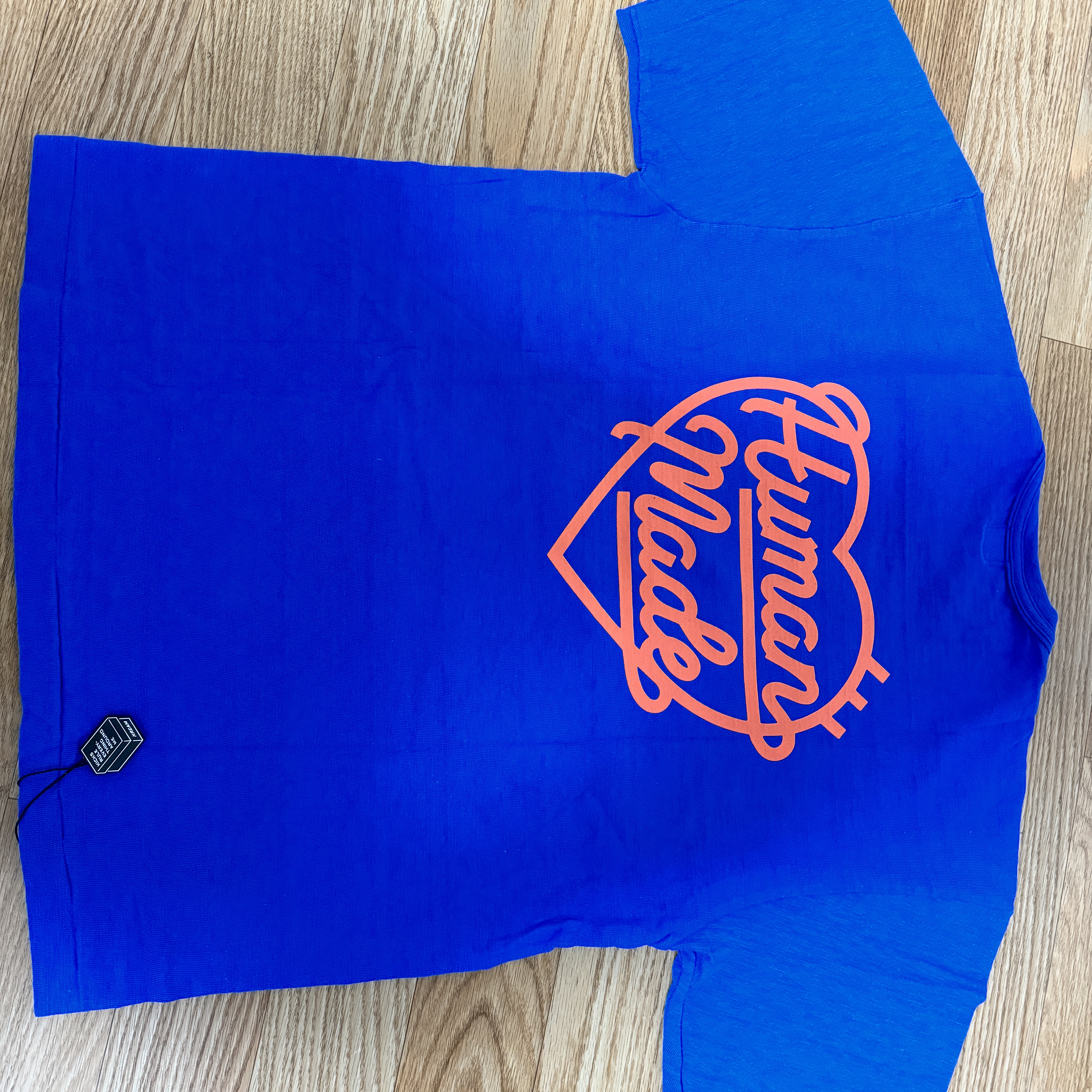Human Made Color T-Shirt Blue 착용 스타일 - 1