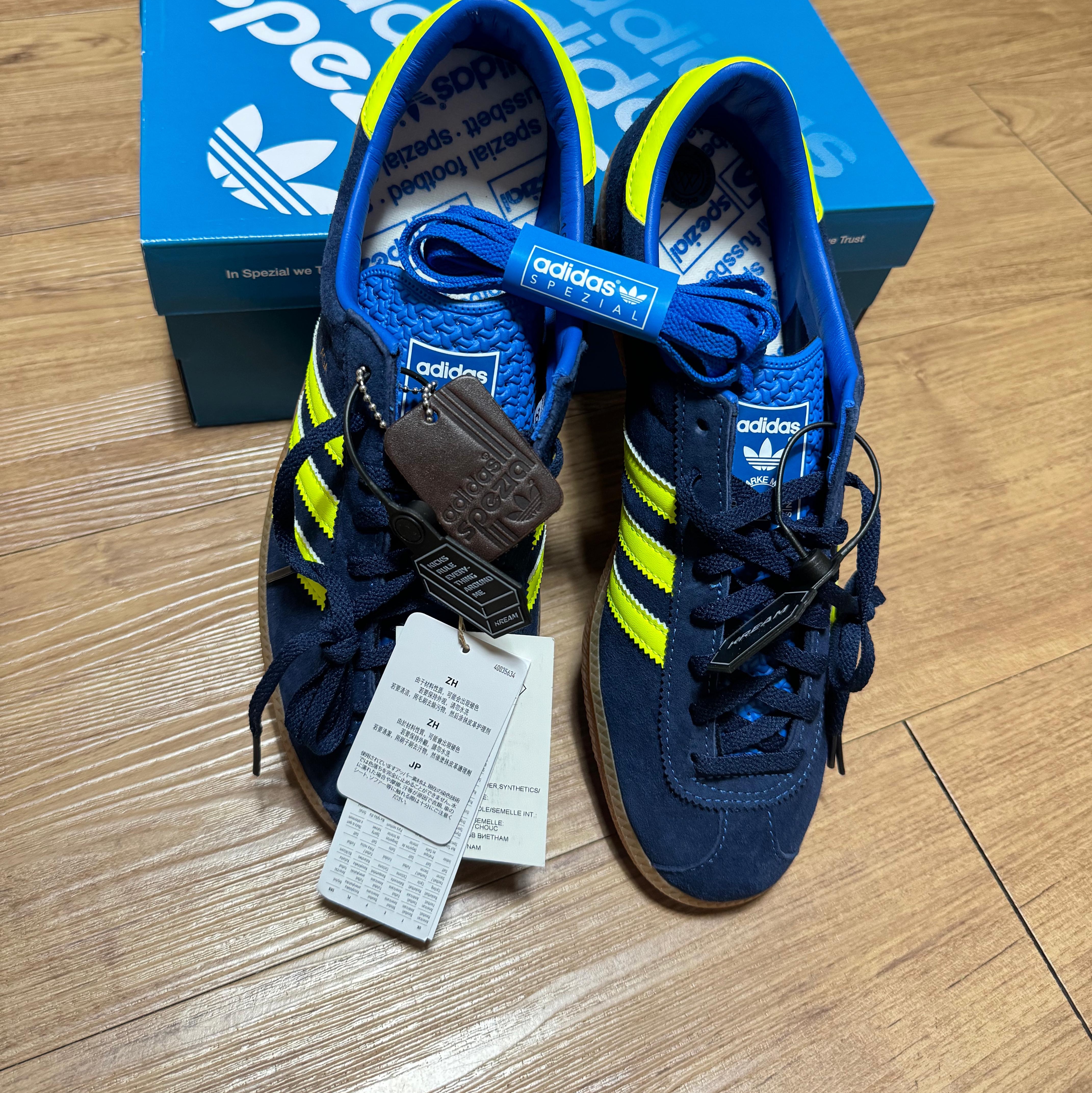 Adidas Hochelaga Spezial Night Indigo 착용 스타일
