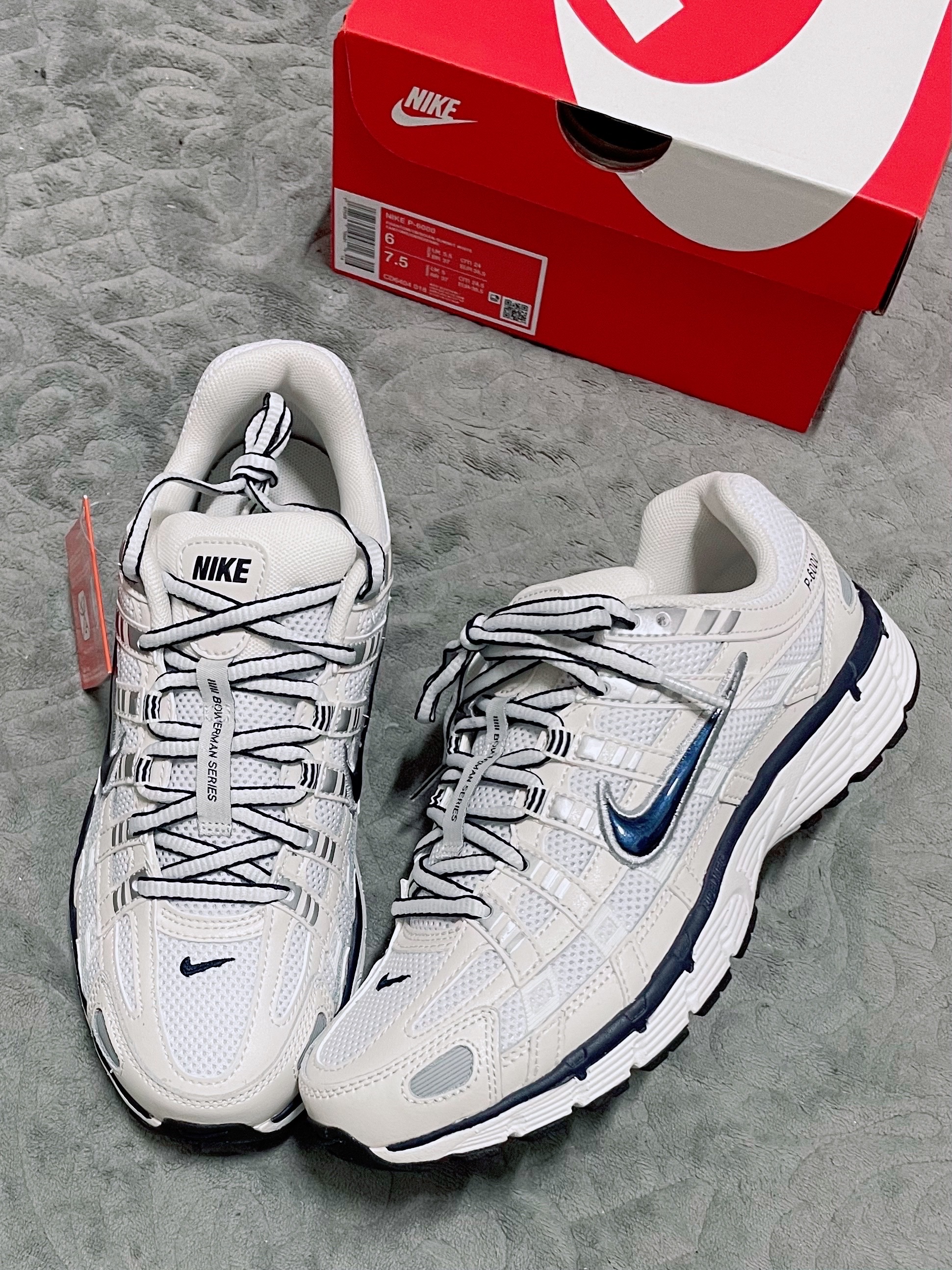 Nike P-6000 Phantom Summit White 착용 스타일 - 2