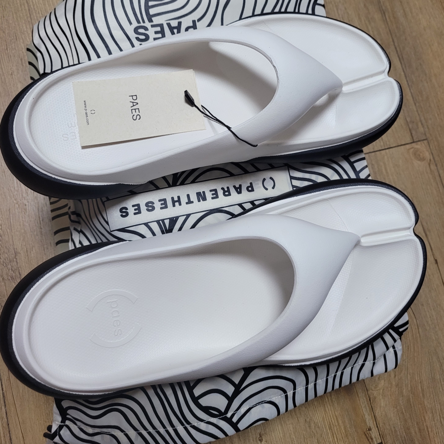 PAES Flipflop 02 Combi 착용 스타일 - 1