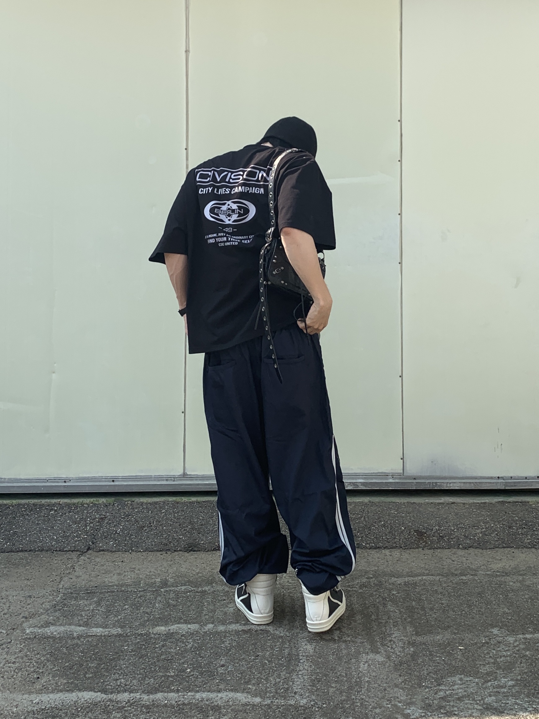 Stussy Basic Skullcap Beanie Black, Rick Owens Geobasket Full Grain Calf Leather Strobe Sneakers Black Milk White 착용 스타일 - 8