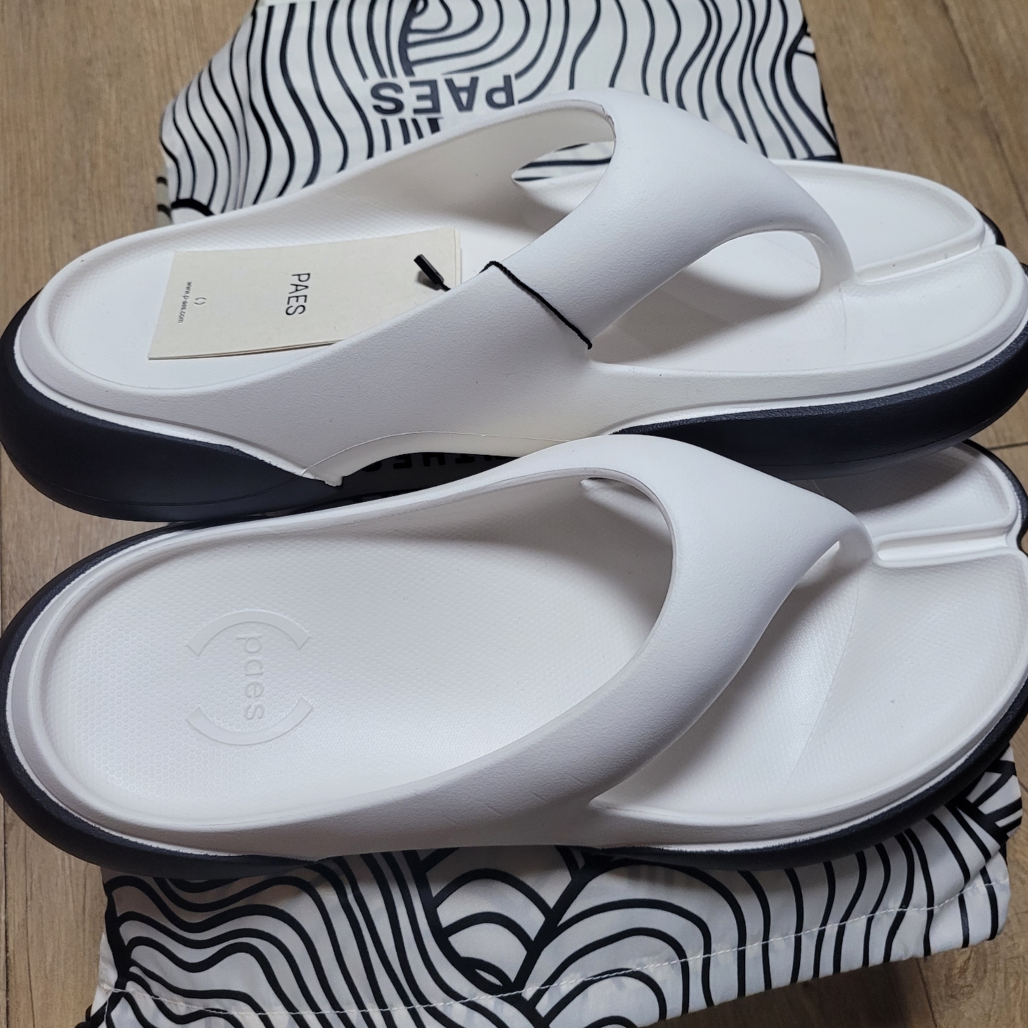 PAES Flipflop 02 Combi 착용 스타일 - 2