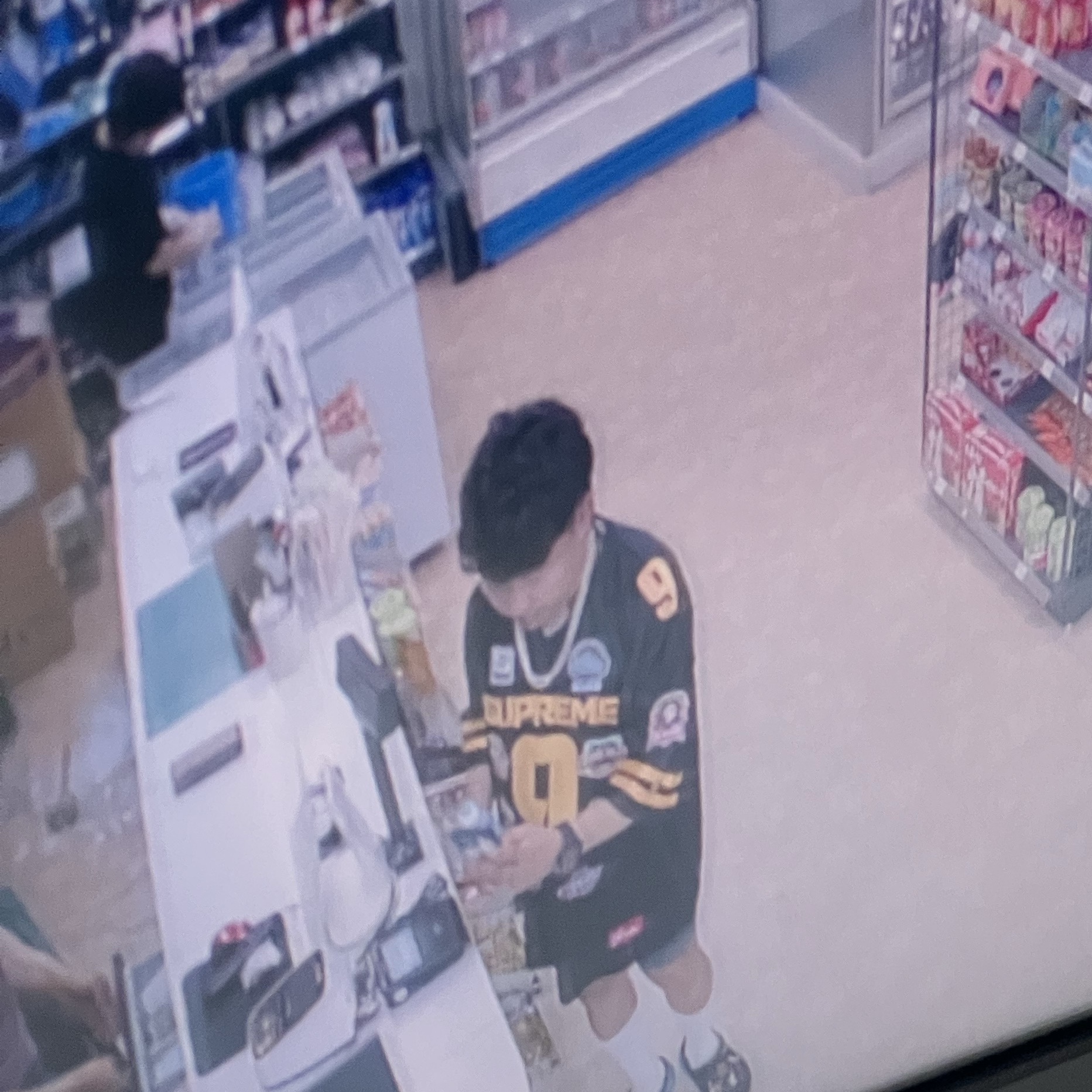 Supreme Championships Embroidered Football Jersey Black - 23FW 착용 스타일