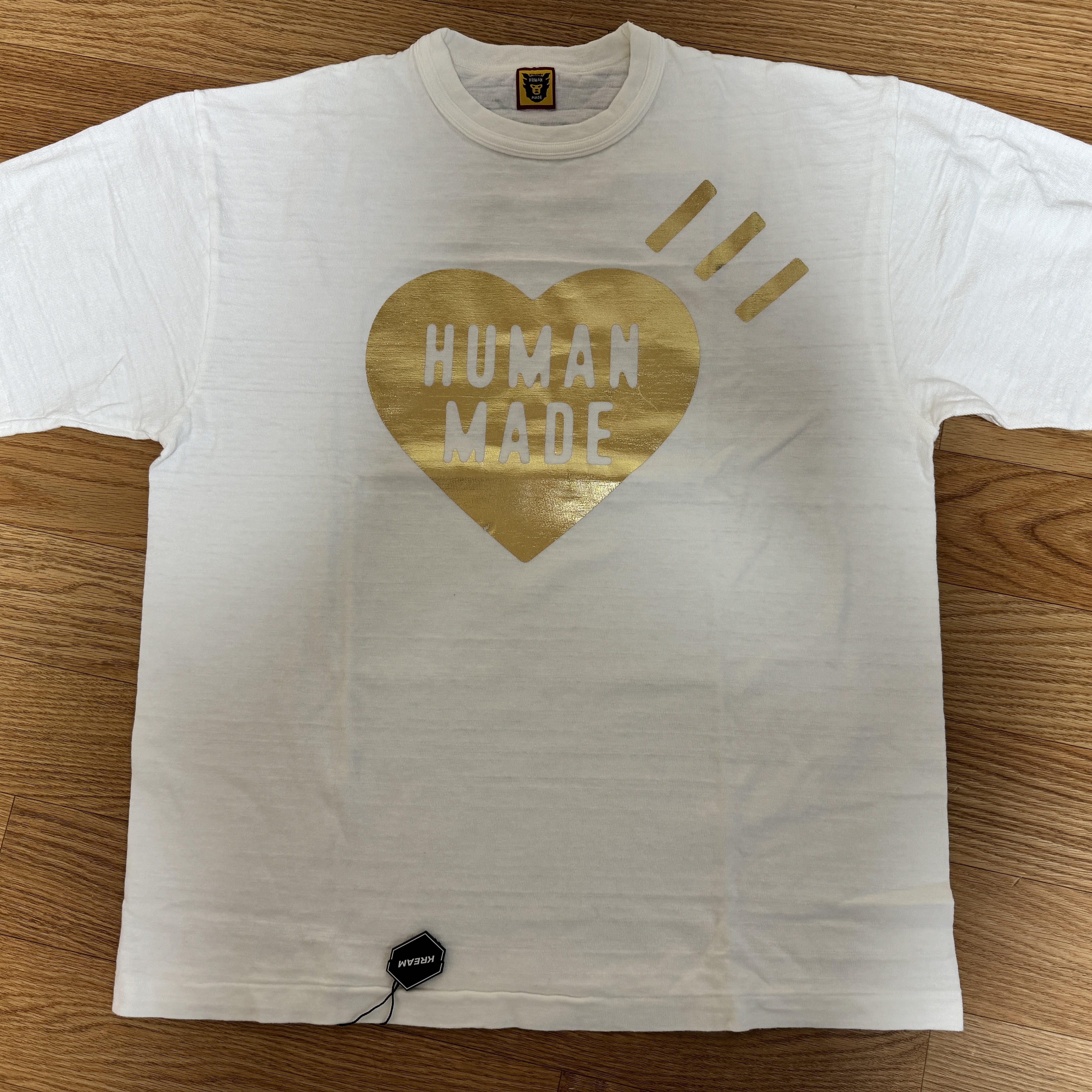 Human Made Graphic T-Shirt #18 White 착용 스타일 - 1