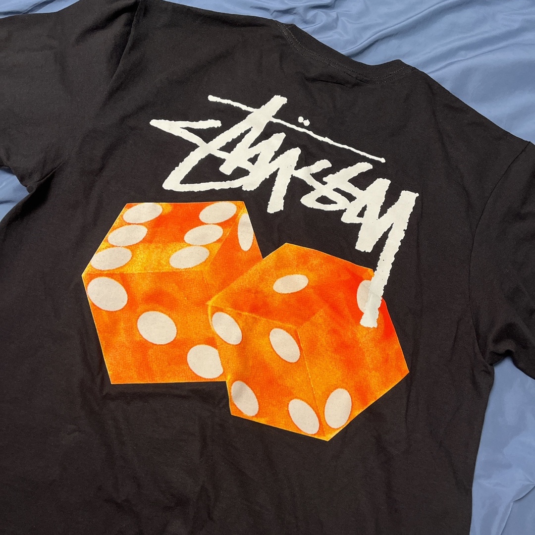 Stussy Diced Out T-Shirt Black 착용 스타일
