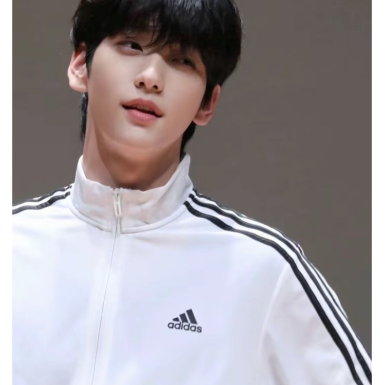 Adidas 3S Regular Fit Light Woven Track Top White - KR Sizing 착용 스타일