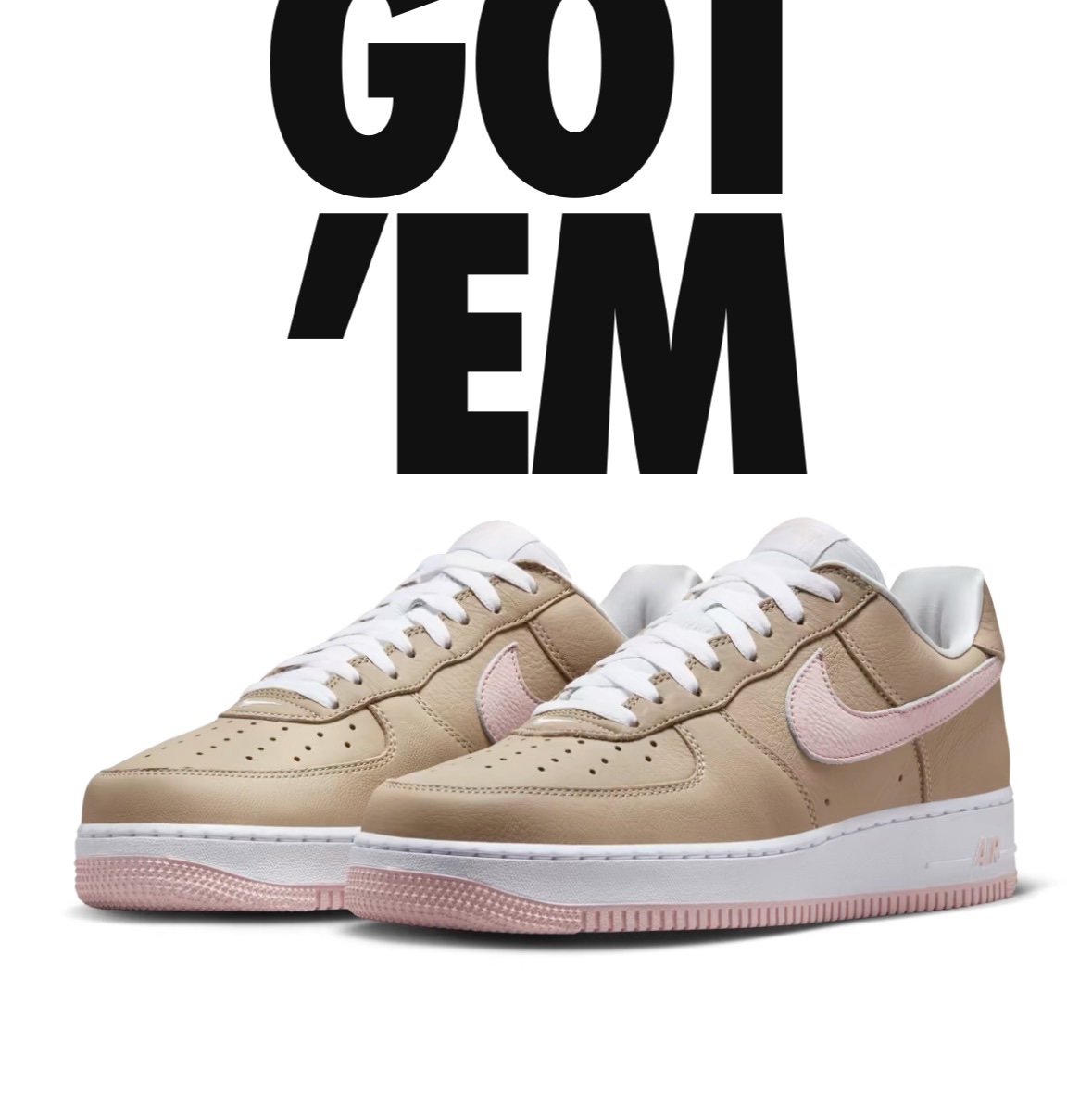 Nike Air Force 1 Low Linen 2024 착용 스타일