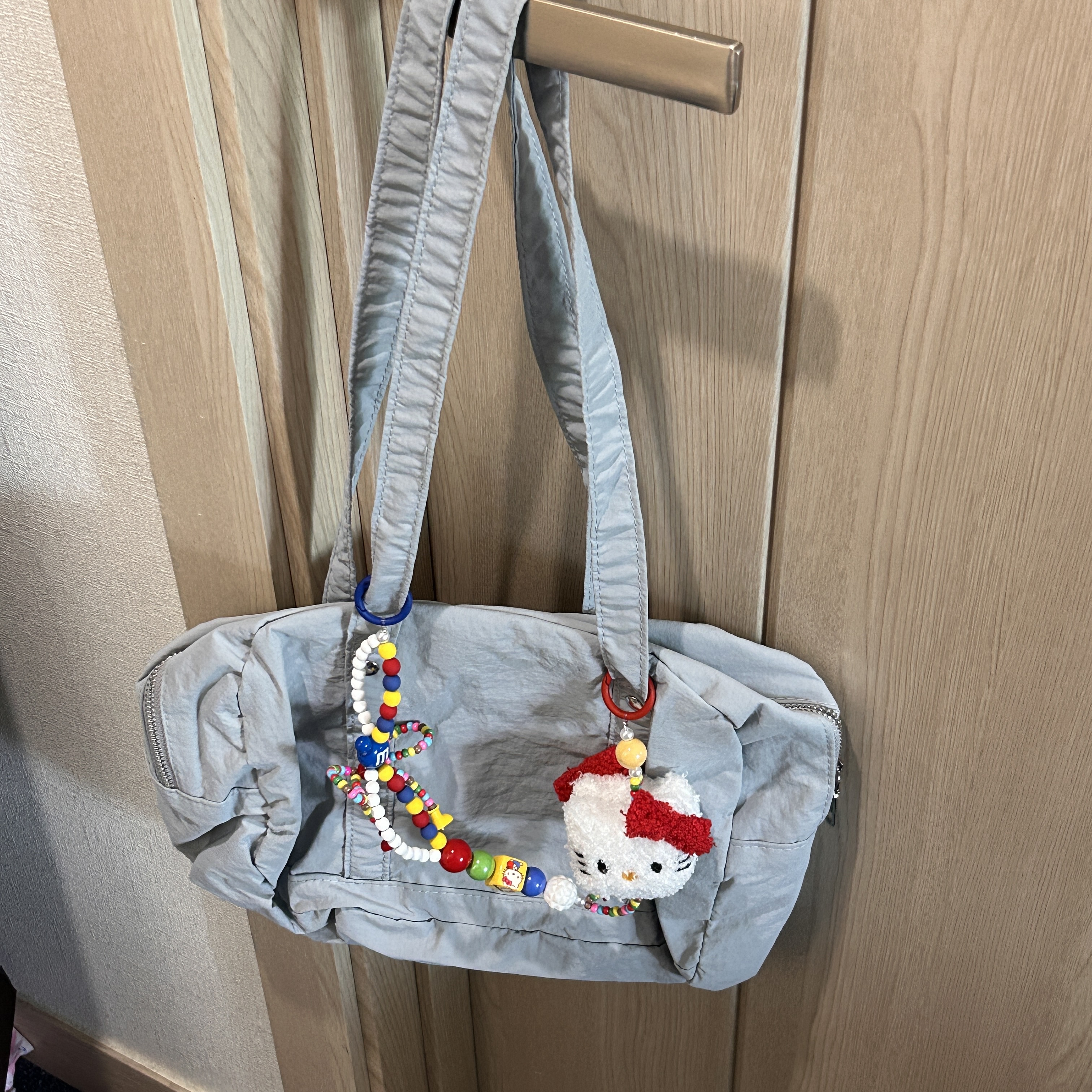 Nike Air Force 1 '07 Low White, Monamhee Creami Keyring Cream - KREAM Exclusive 착용 스타일 - 9