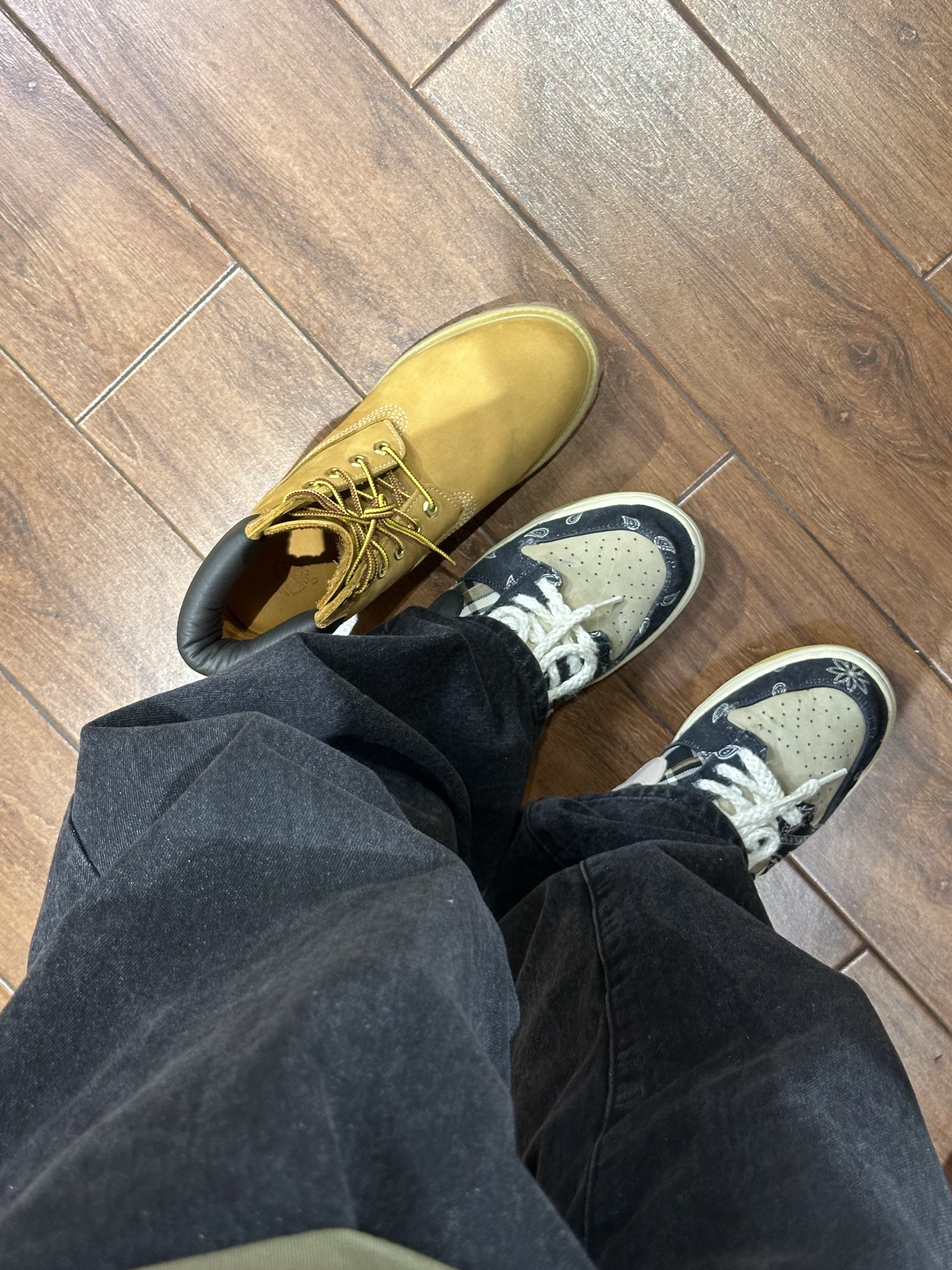Nike x Travis Scott SB Dunk Low, Nike x Travis Scott SB Dunk Low (Special Box) 착용 스타일 - 1