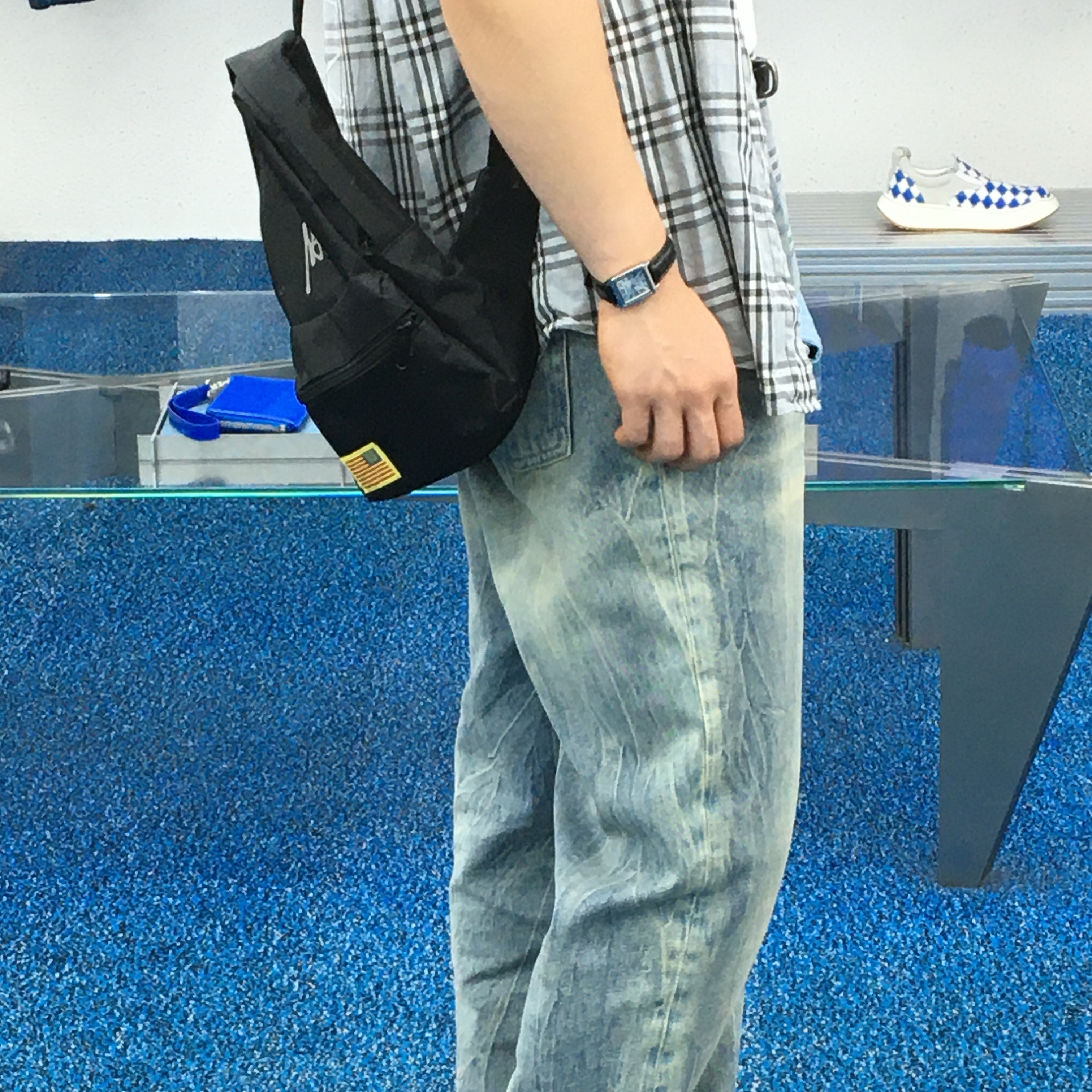 Casio LTP-V007L-7B1 착용 스타일 - 1