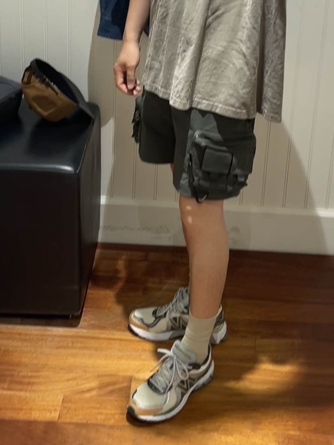 New Balance x Aime Leon Dore 860v2 Green, Nike ACG Cargo Shorts Sequoia - Asia 착용 스타일 - 2