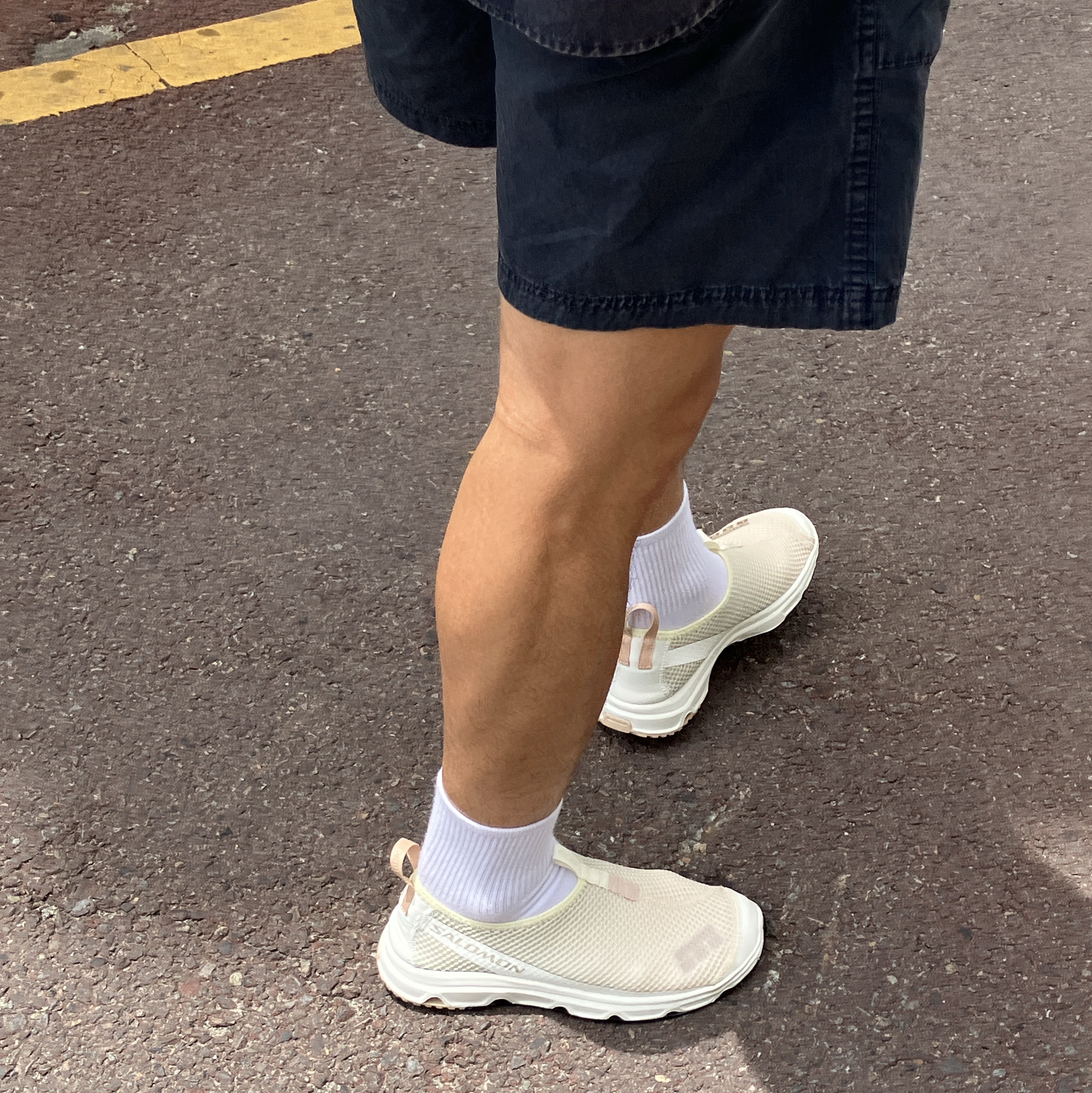 Salomon RX Moc 3.0 Vanilla Ice 착용 스타일