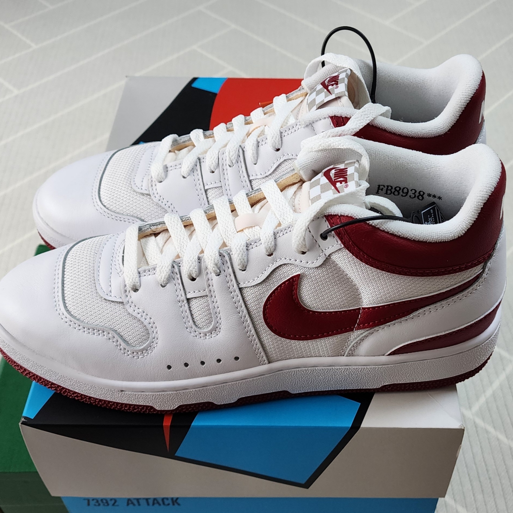 Nike Mac Attack QS SP Red Crush 착용 스타일 - 2