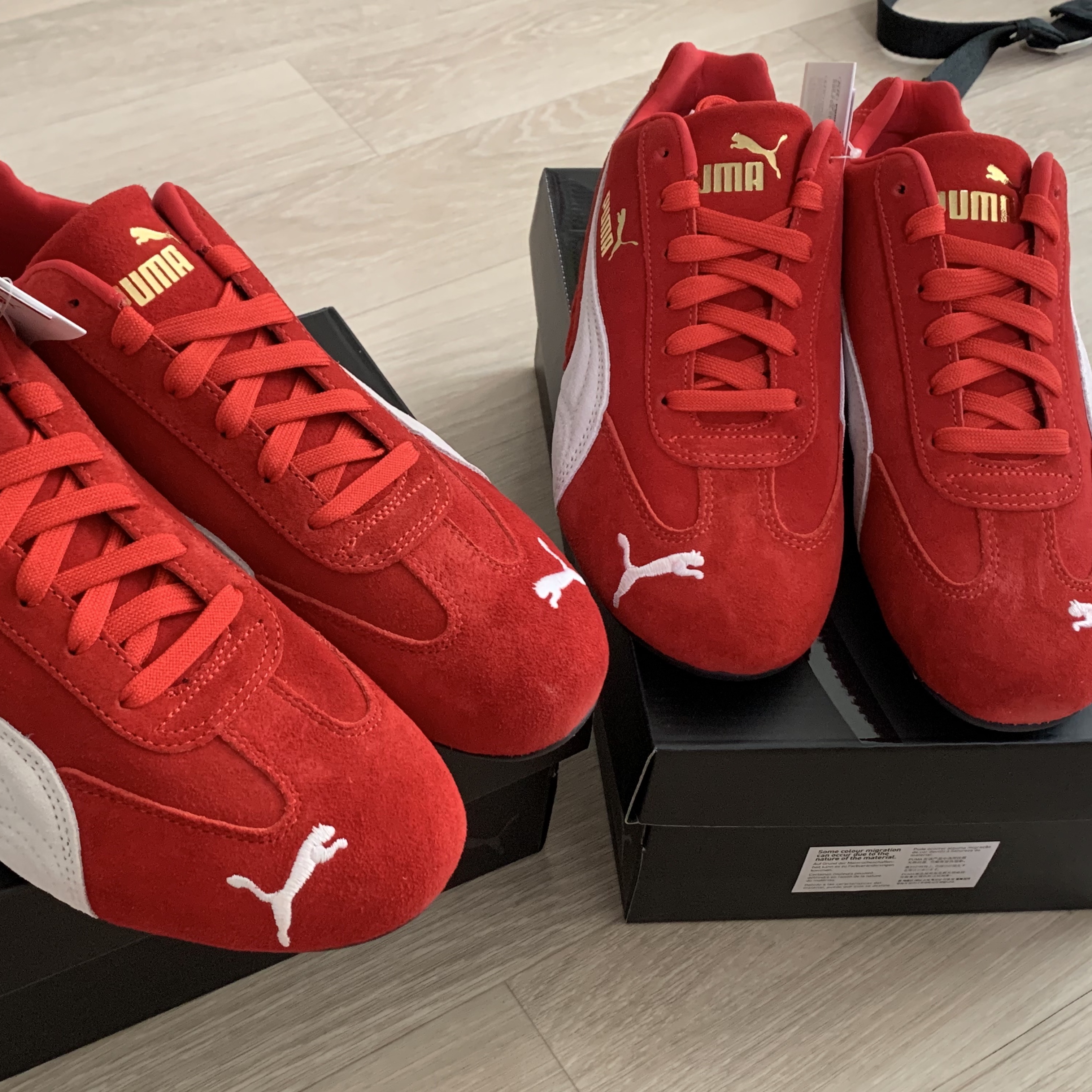 Puma Speedcat OG Red White 착용 스타일 - 2