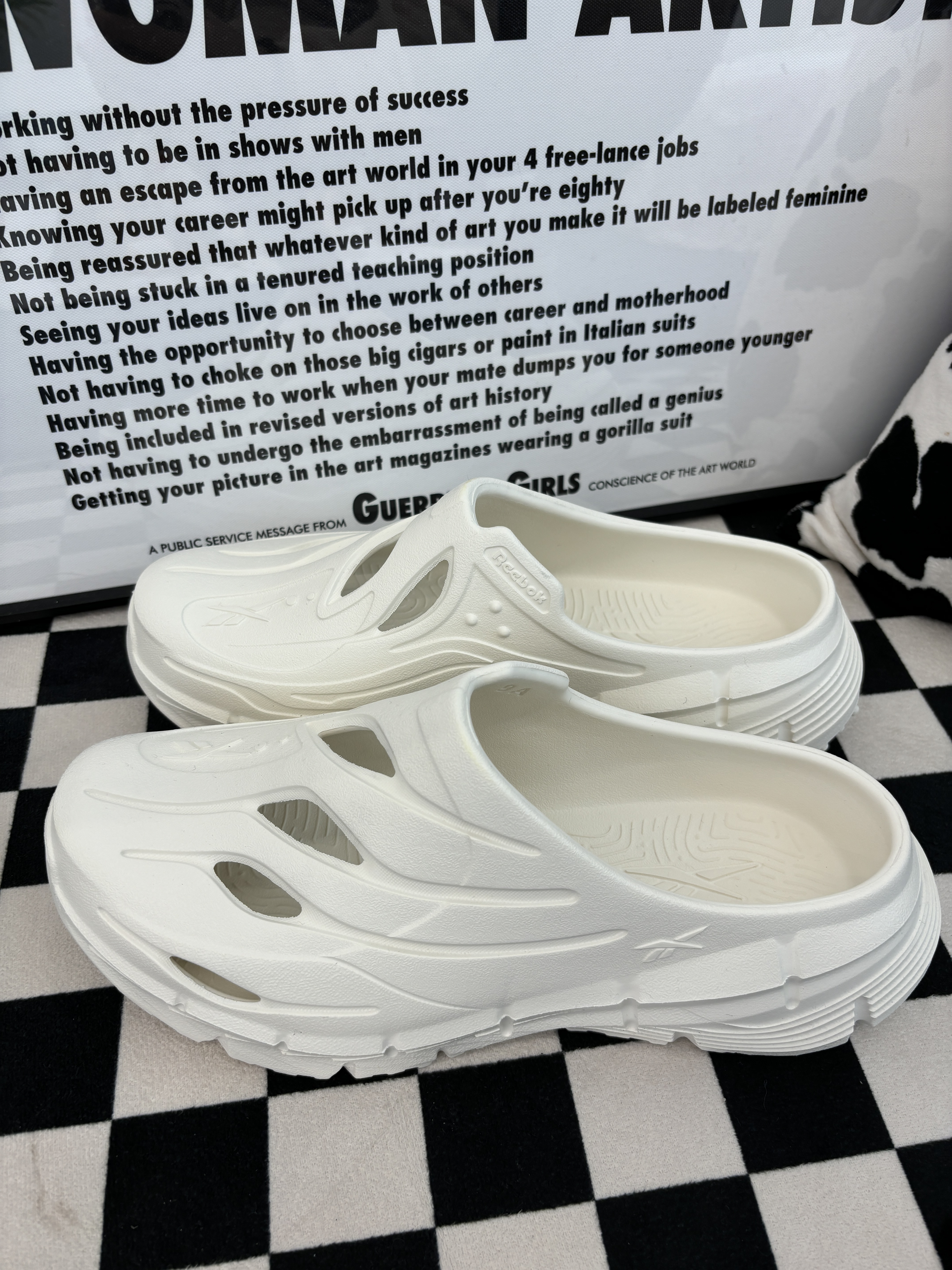 Reebok Zig Clog Cream 착용 스타일 - 5