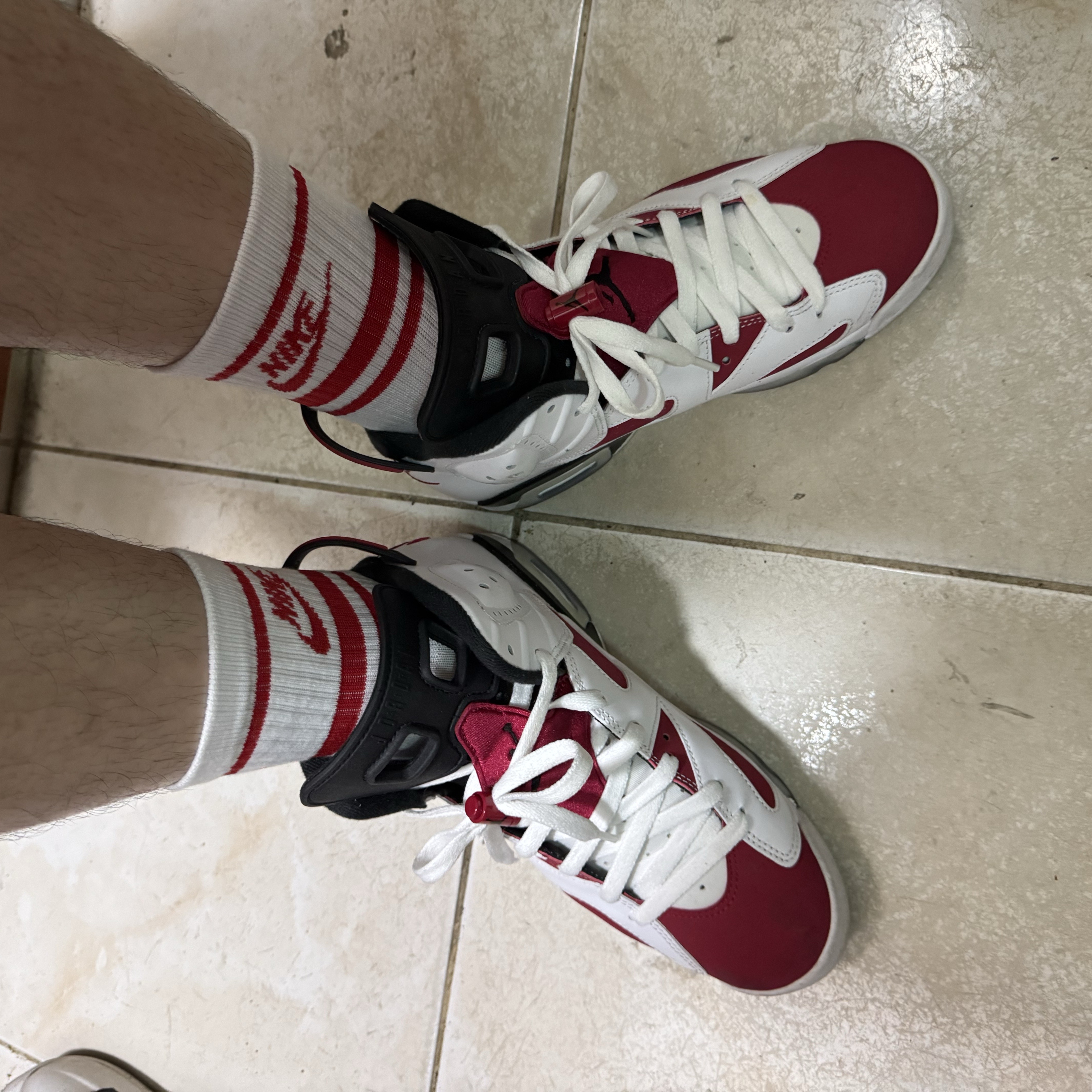 Jordan 6 Retro Carmine 2021 착용 스타일
