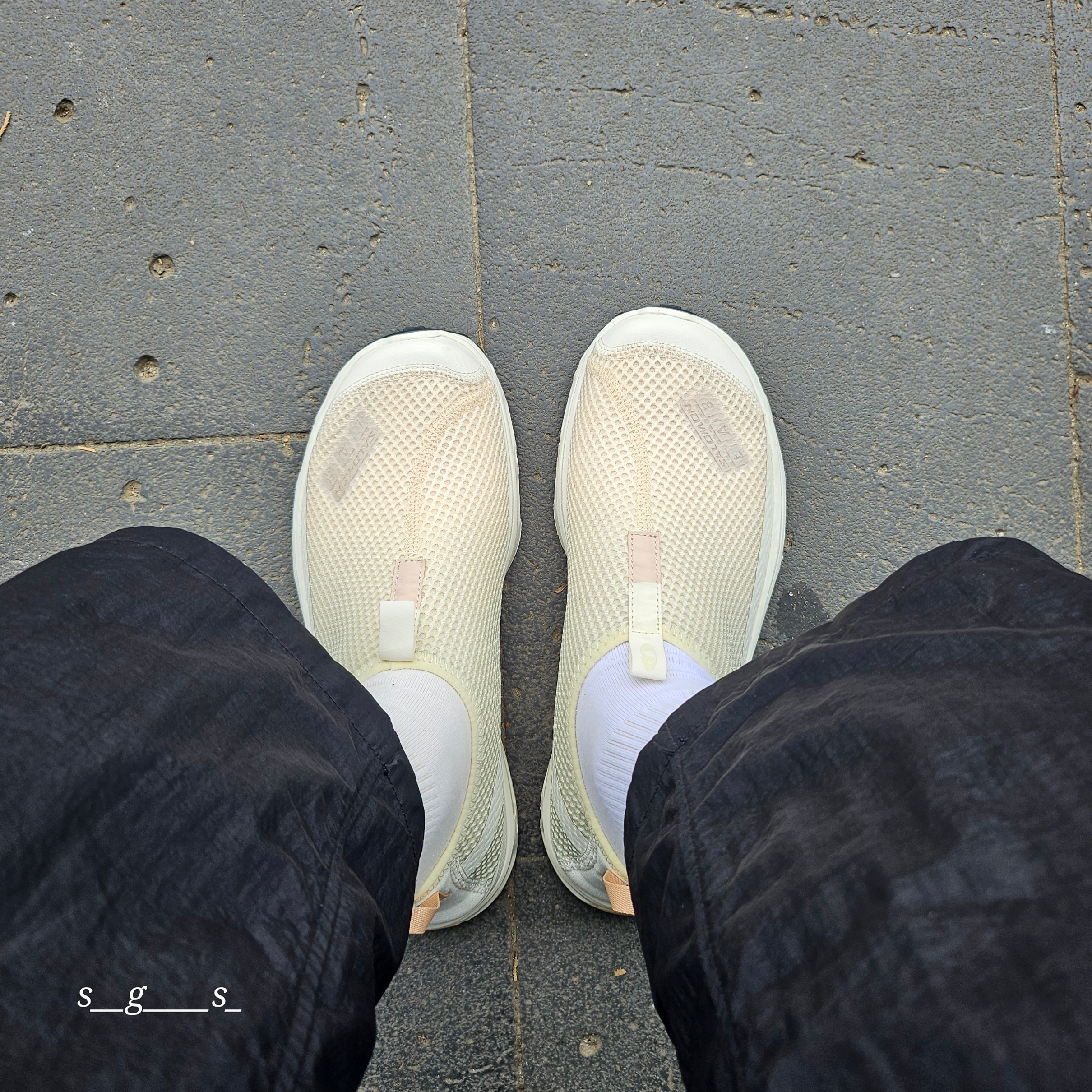 Salomon RX Moc 3.0 Vanilla Ice 착용 스타일