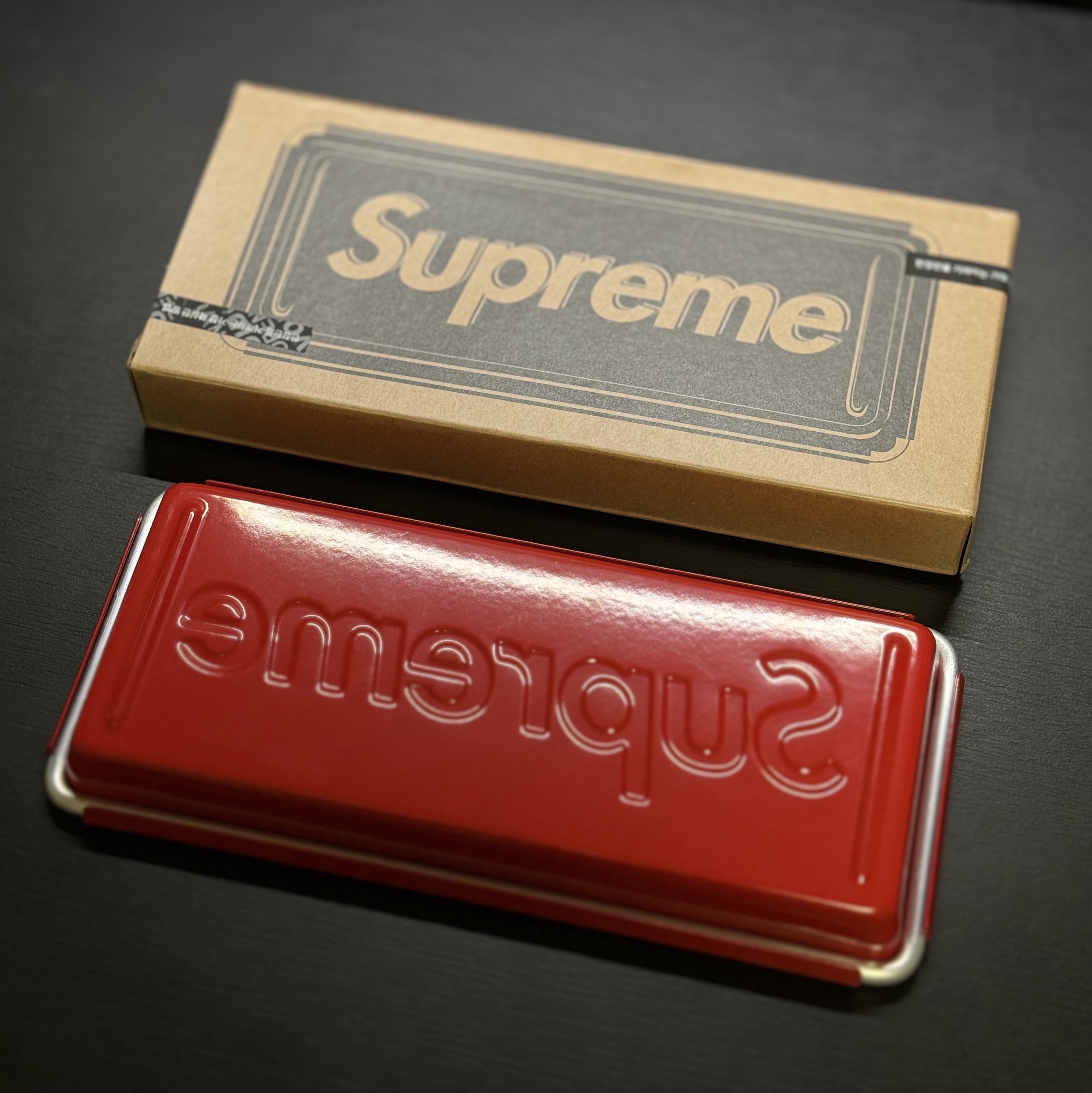 Supreme x Dulton Tray Red - 23SS, Diesel Dx1342 Stainless Steel Pendant Necklace Silver 착용 스타일 - 2