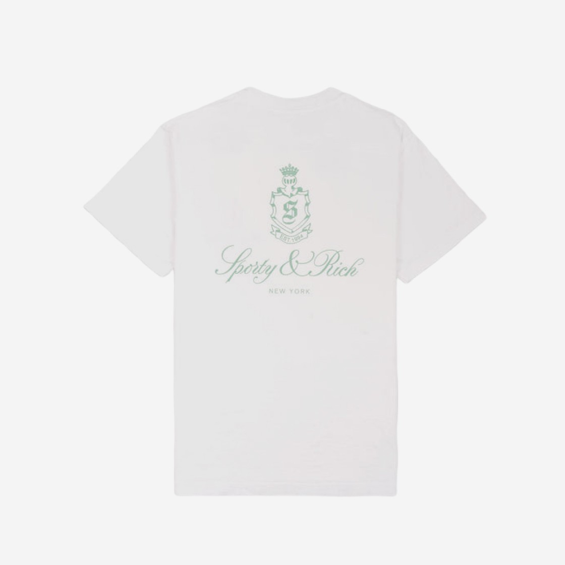 Sporty & Rich Vendome T-shirt White Sage 상세 이미지 2