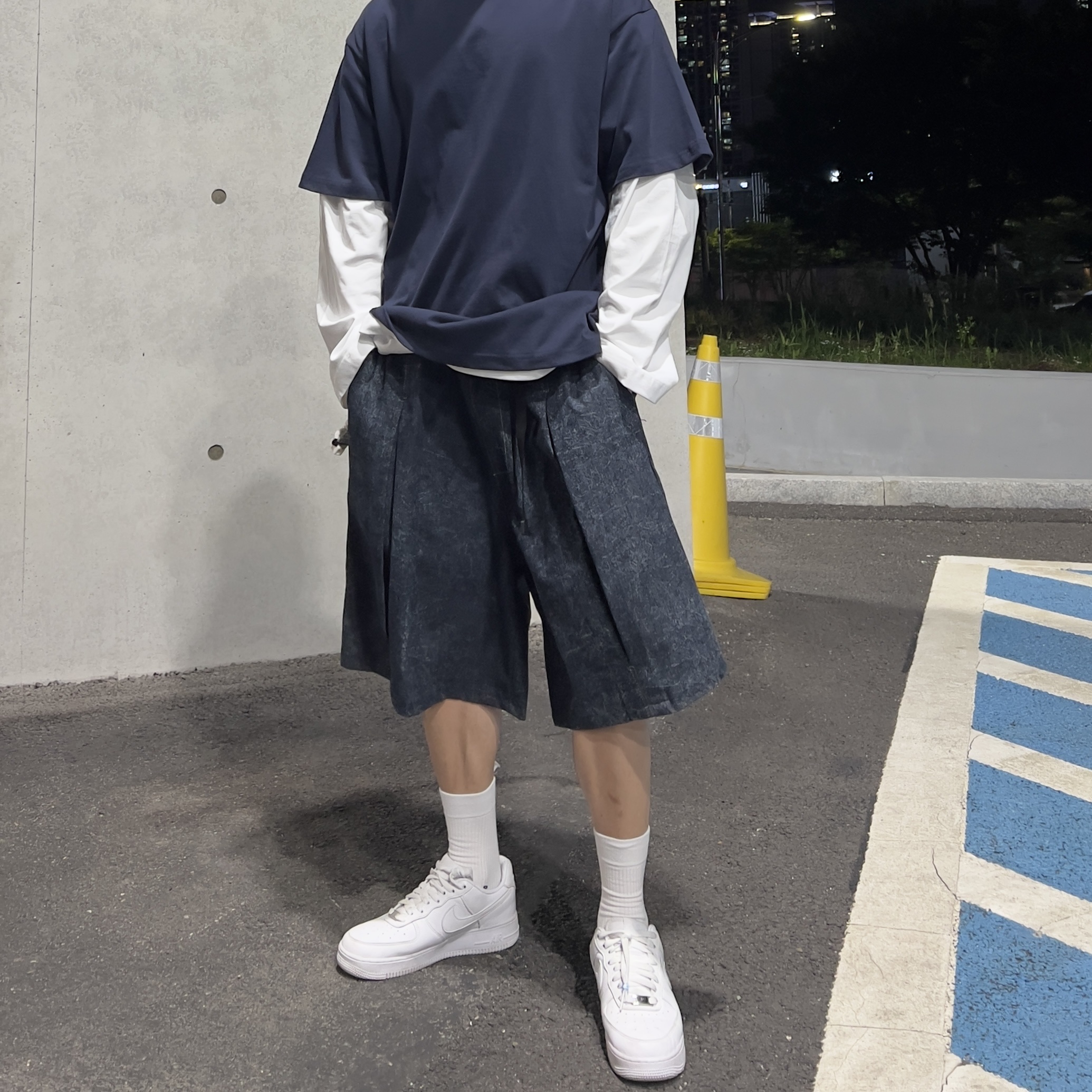 Nike Air Force 1 '07 Low White, Nike x Drake Nocta Air Force 1 Low SP Certified Lover Boy White 착용 스타일 - 6