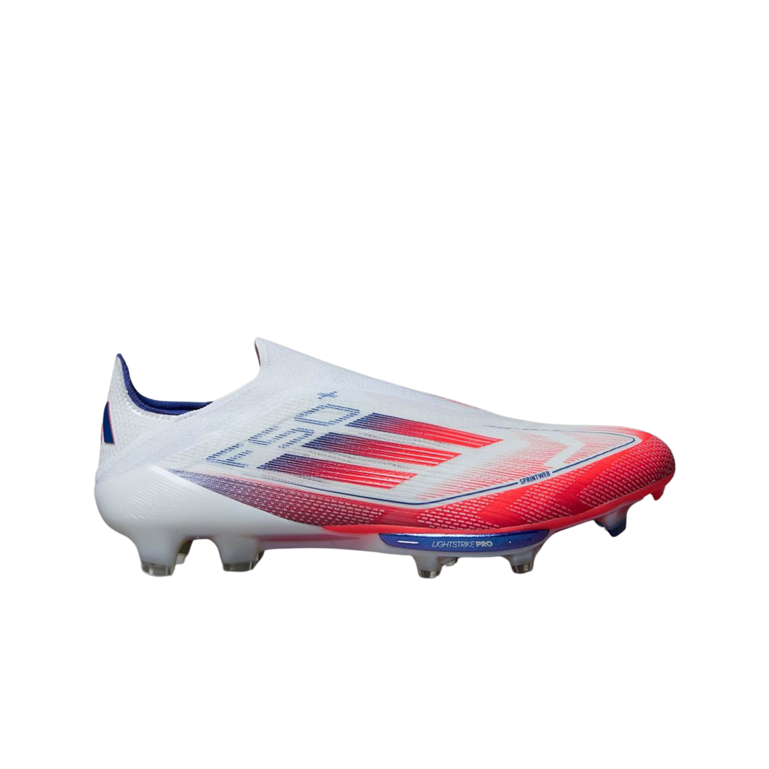 아디다스 F50+ FG 클라우드 화이트 솔라 레드(Adidas F50+ FG Cloud White Solar Red)