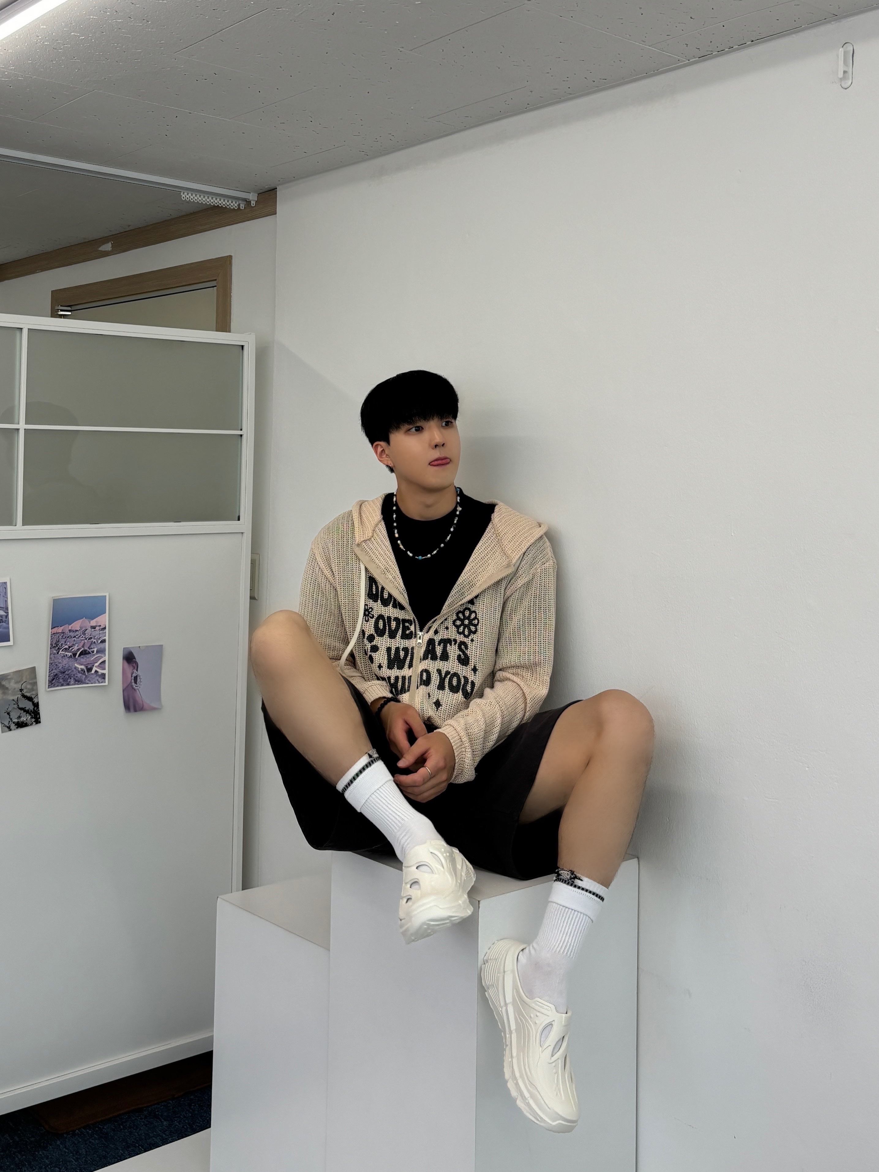Reebok Zig Clog Cream 착용 스타일 - 2