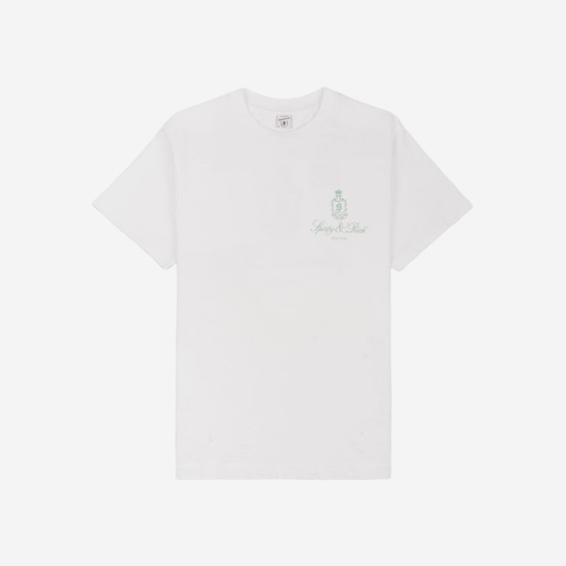 Sporty & Rich Vendome T-shirt White Sage 상세 이미지 1