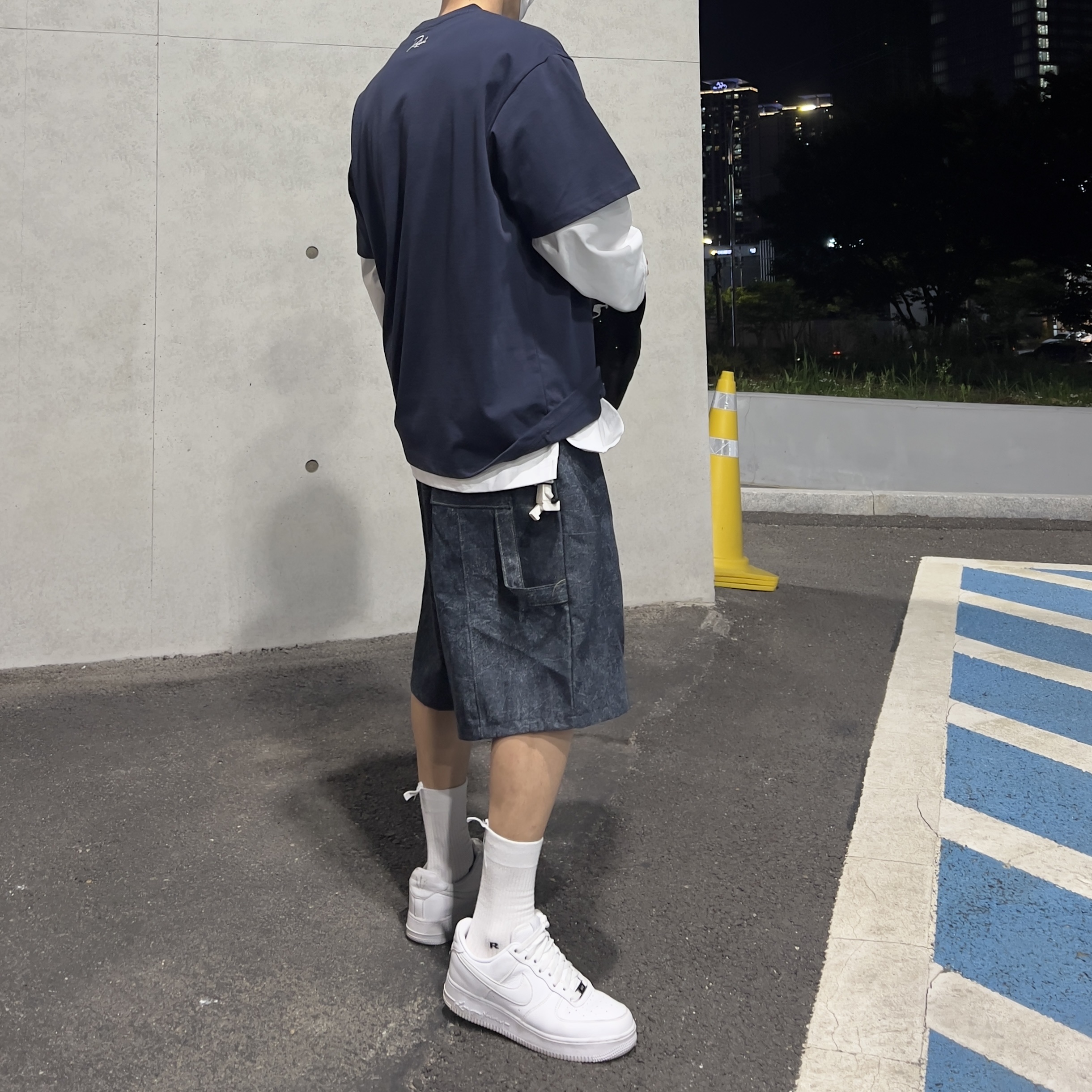 Nike Air Force 1 '07 Low White, Nike x Drake Nocta Air Force 1 Low SP Certified Lover Boy White 착용 스타일 - 2