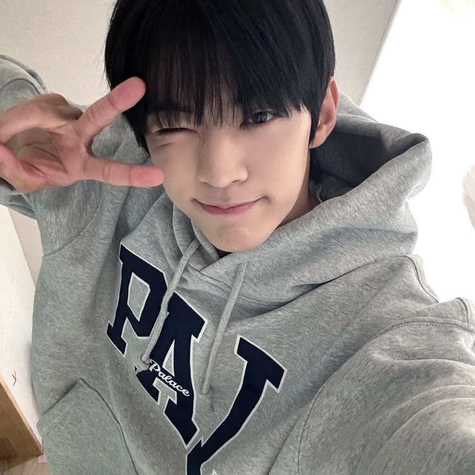 Palace x Gap Hood Grey - 24SS 착용 스타일 - 2