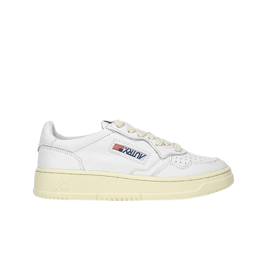 (W) Autry Medalist Low Leather Sneakers White