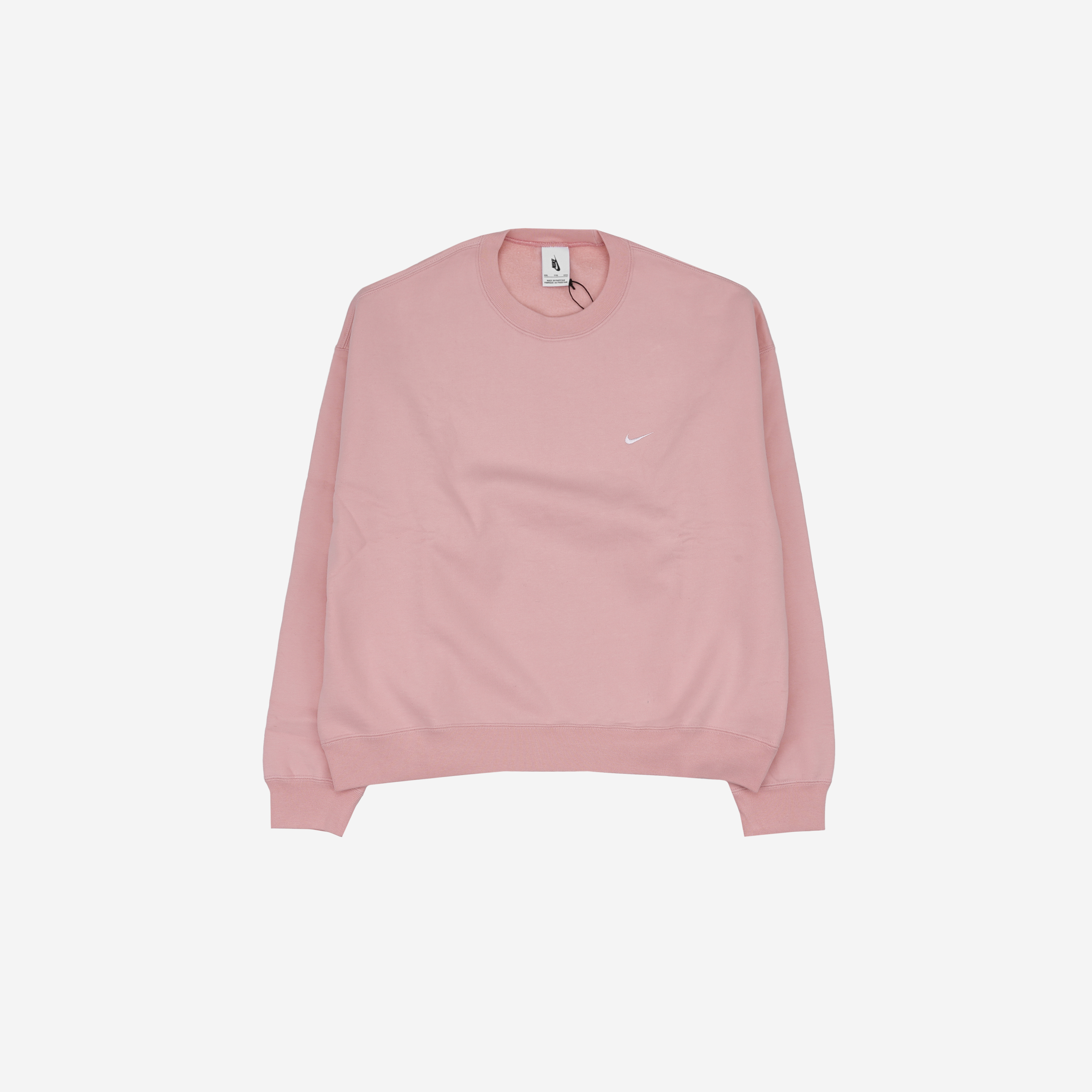 Nike NRG Solo Swoosh Crew Fleece Bleached Coral - Asia