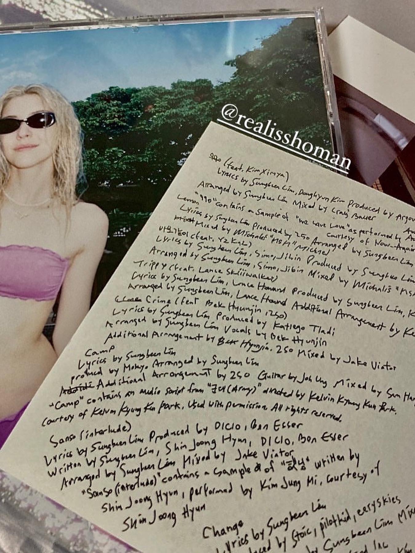 Beenzino NOWITZKI Limited Edition CD 착용 스타일