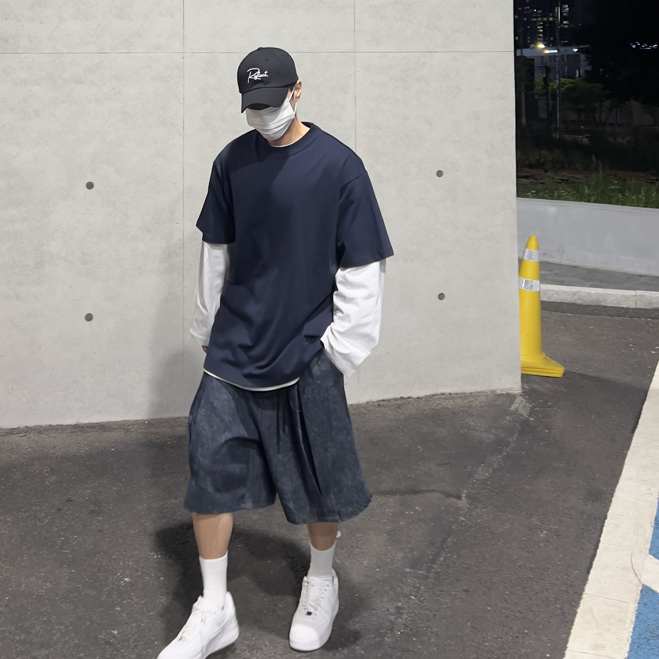 Nike Air Force 1 '07 Low White, Nike x Drake Nocta Air Force 1 Low SP Certified Lover Boy White 착용 스타일 - 3
