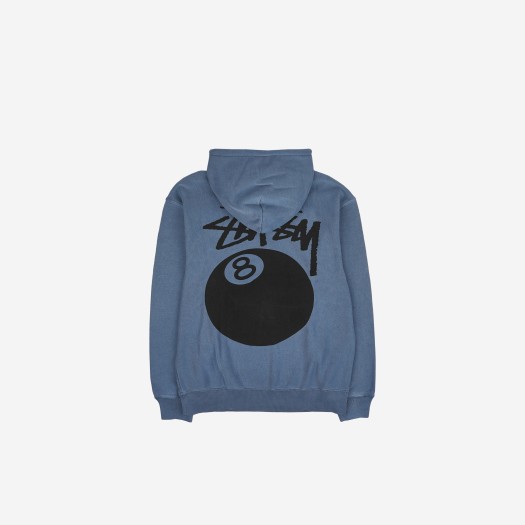 Stussy 8 Ball Hoodie Pigment Dyed Navy