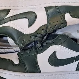 (W) Jordan 1 Low White Galactic Jade 착용 스타일