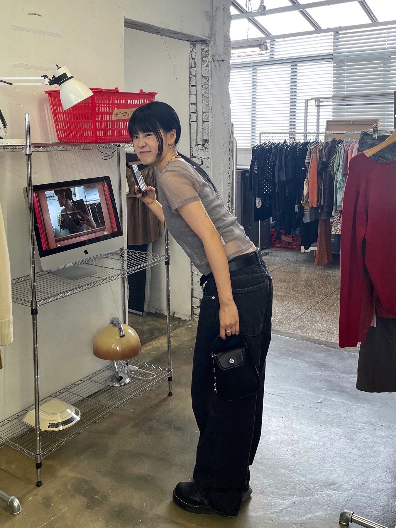 Dr. Martens 1461 Bex Black 착용 스타일