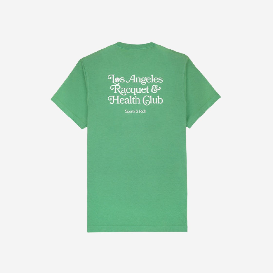 Sporty & Rich LA Racquet Club T-Shirt Verde White 상세 이미지 2