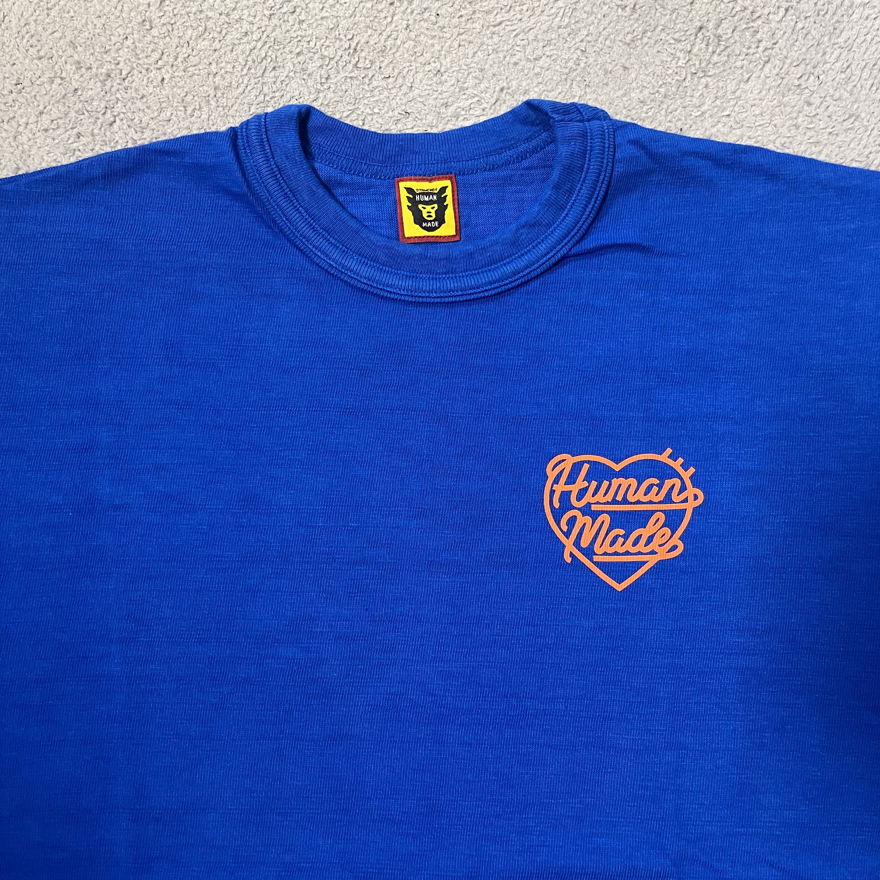 Human Made Color T-Shirt Blue 착용 스타일 - 2