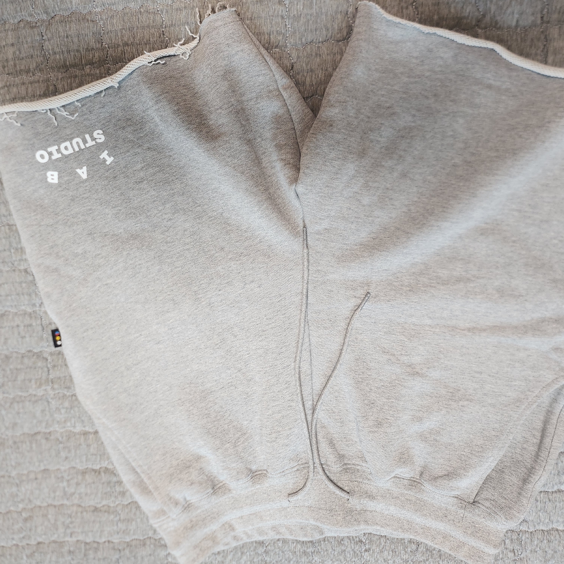 IAB Studio Heavy Sweat Shorts Gray - 23FW 착용 스타일