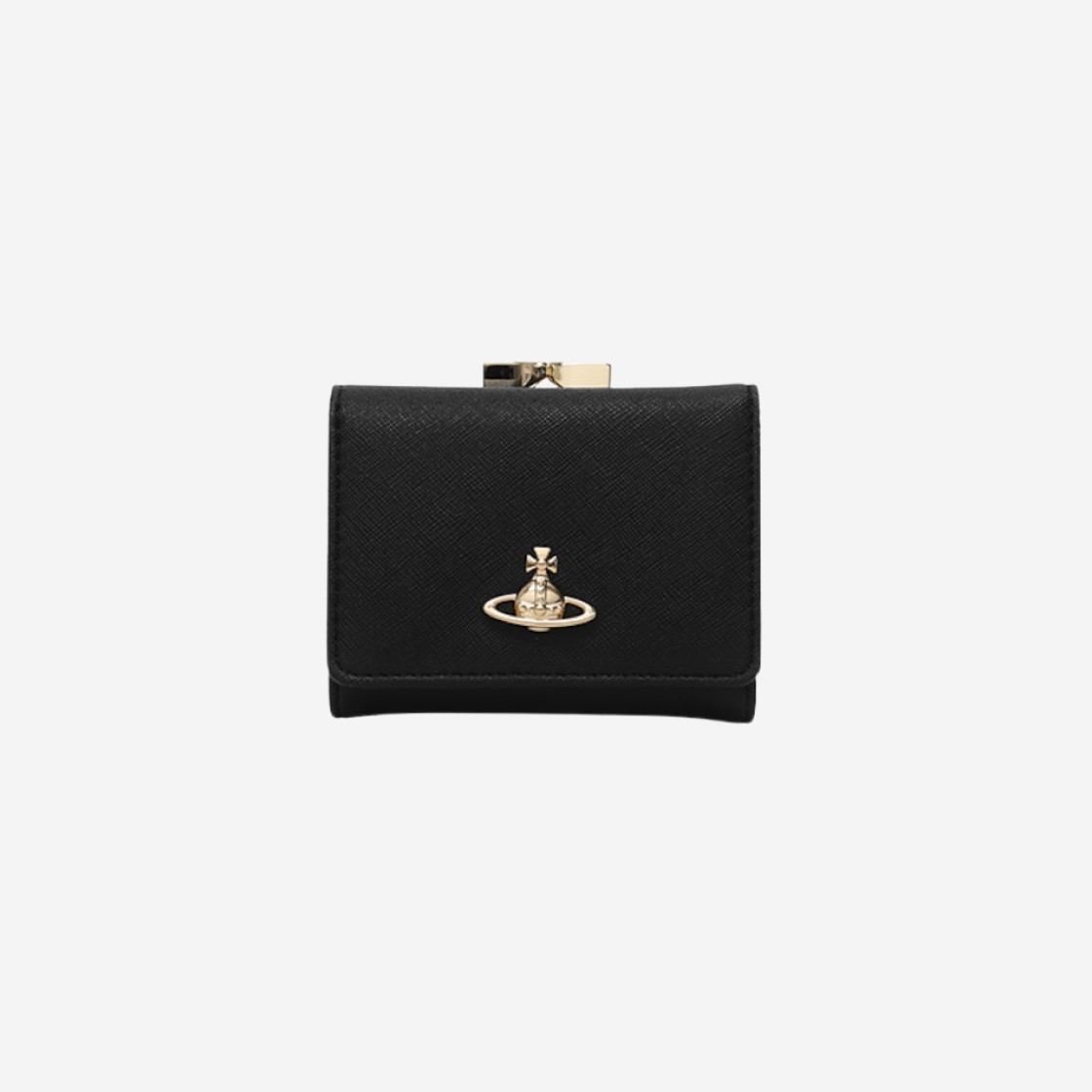 Vivienne Westwood Small Frame Wallet Black 상세 이미지 1