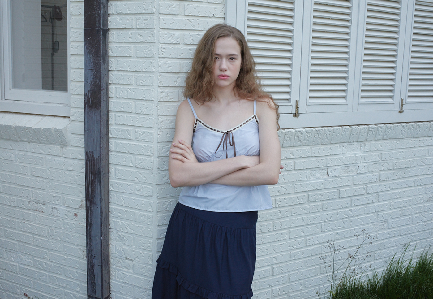 마가린핑거스 레이스 핀턱 스커트 화이트 | Margarin Fingers 마가린핑거스 레이스 핀턱 스커트 화이트 | Margarin Fingers