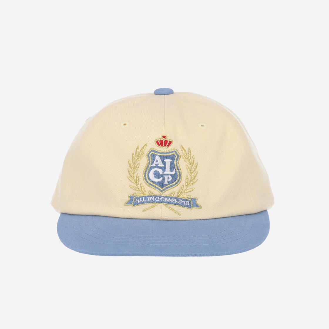 Allincomplete ALCP High School Cap Light Blue & Butter 상세 이미지 1