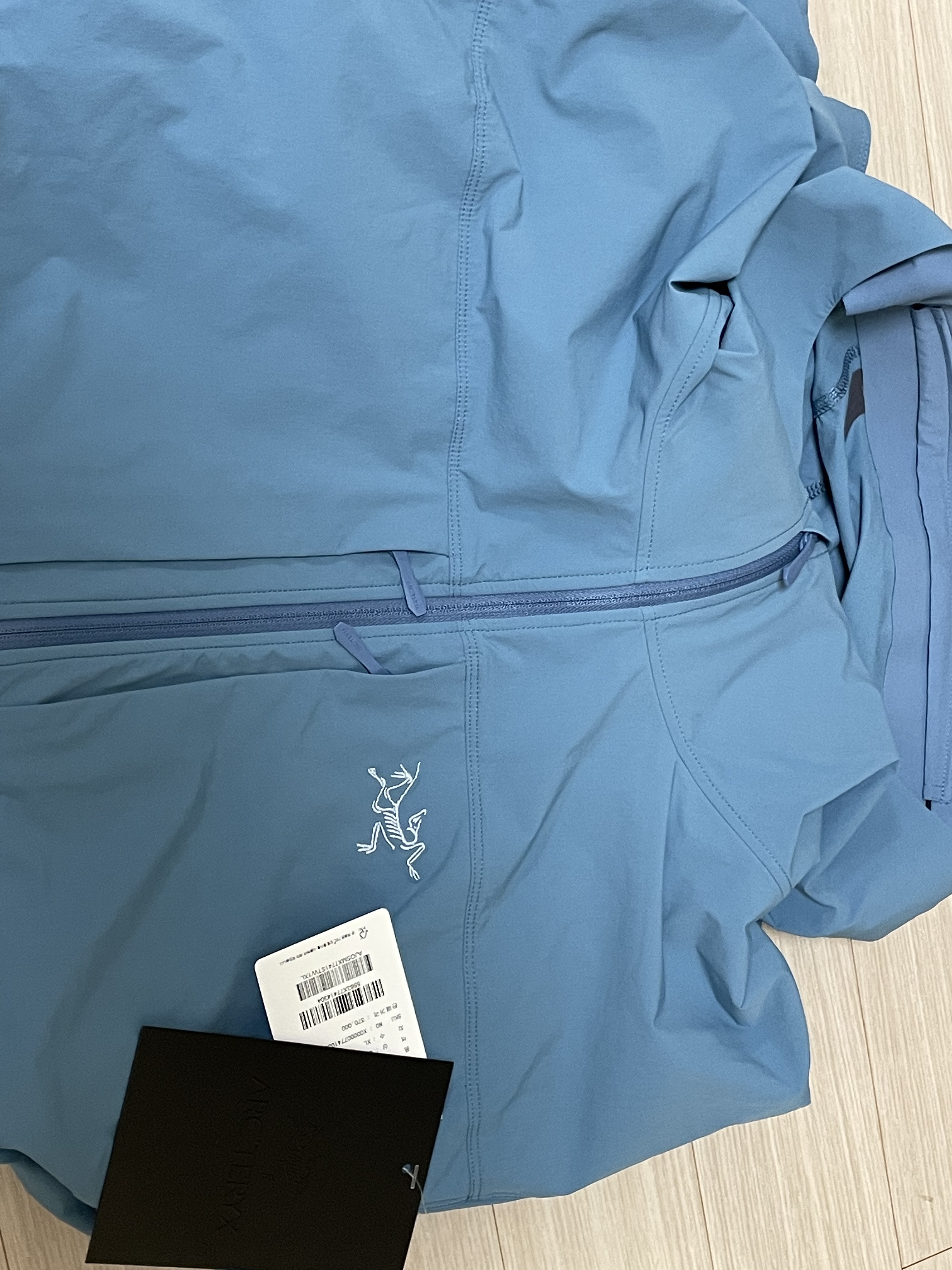 New Balance x Stone Island 574 Legacy Dark Green, Arc'teryx Gamma Lightweight Hoody Stone Wash 착용 스타일 - 3