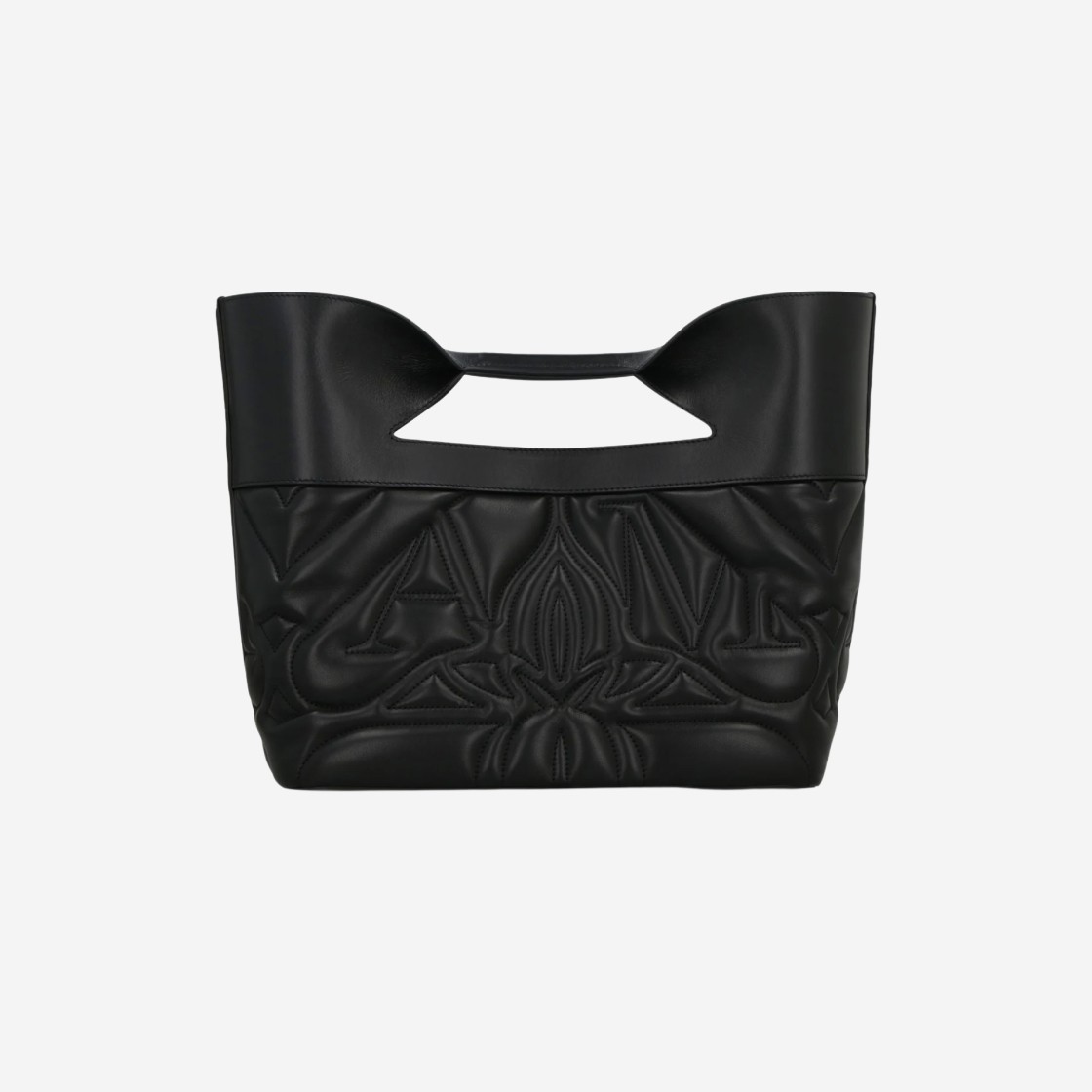 Alexander McQueen The Bow Bag Black 상세 이미지 2